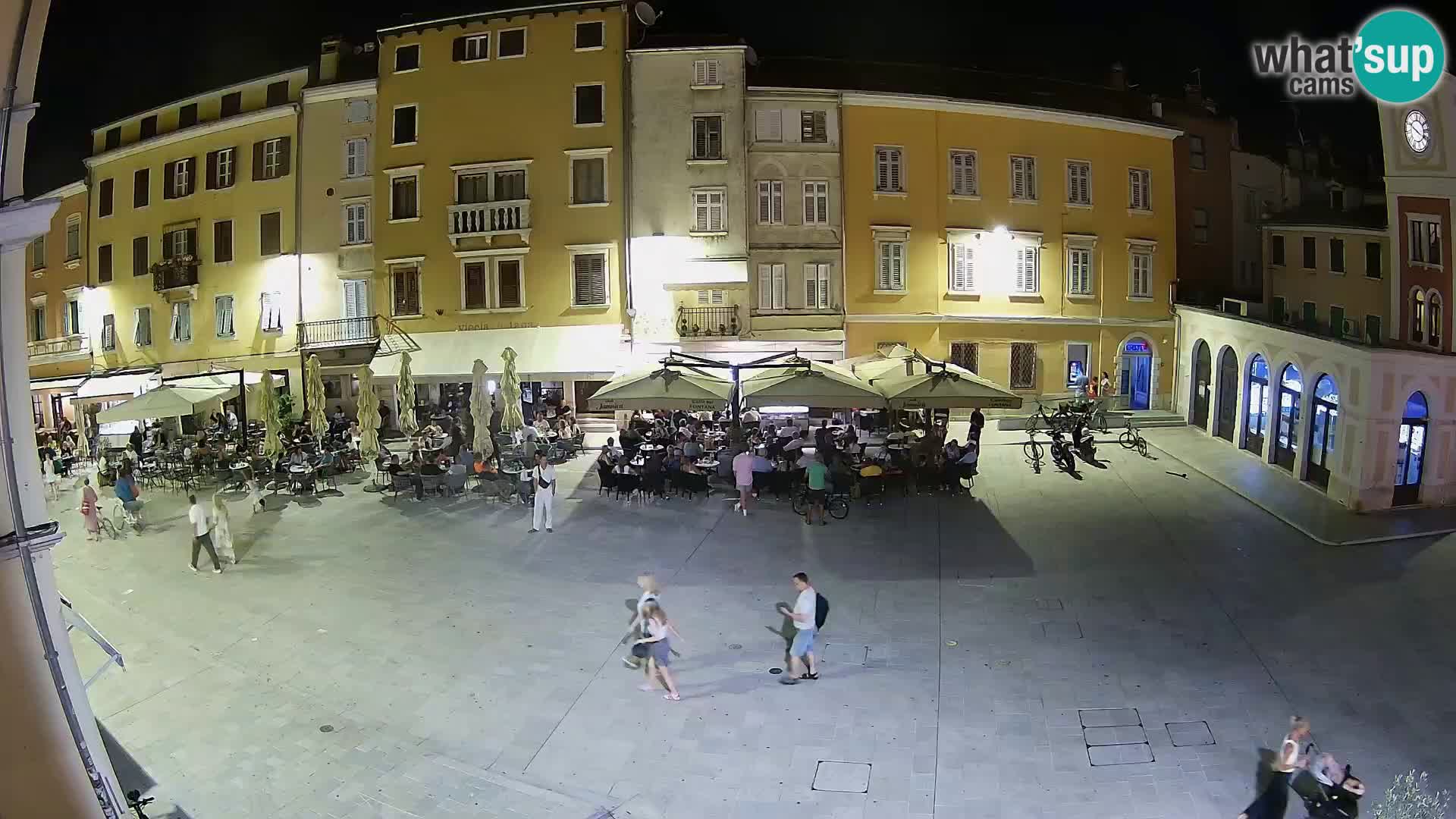 Webcam Rovinj Zentrum – Hauptplatz in Echtzeit