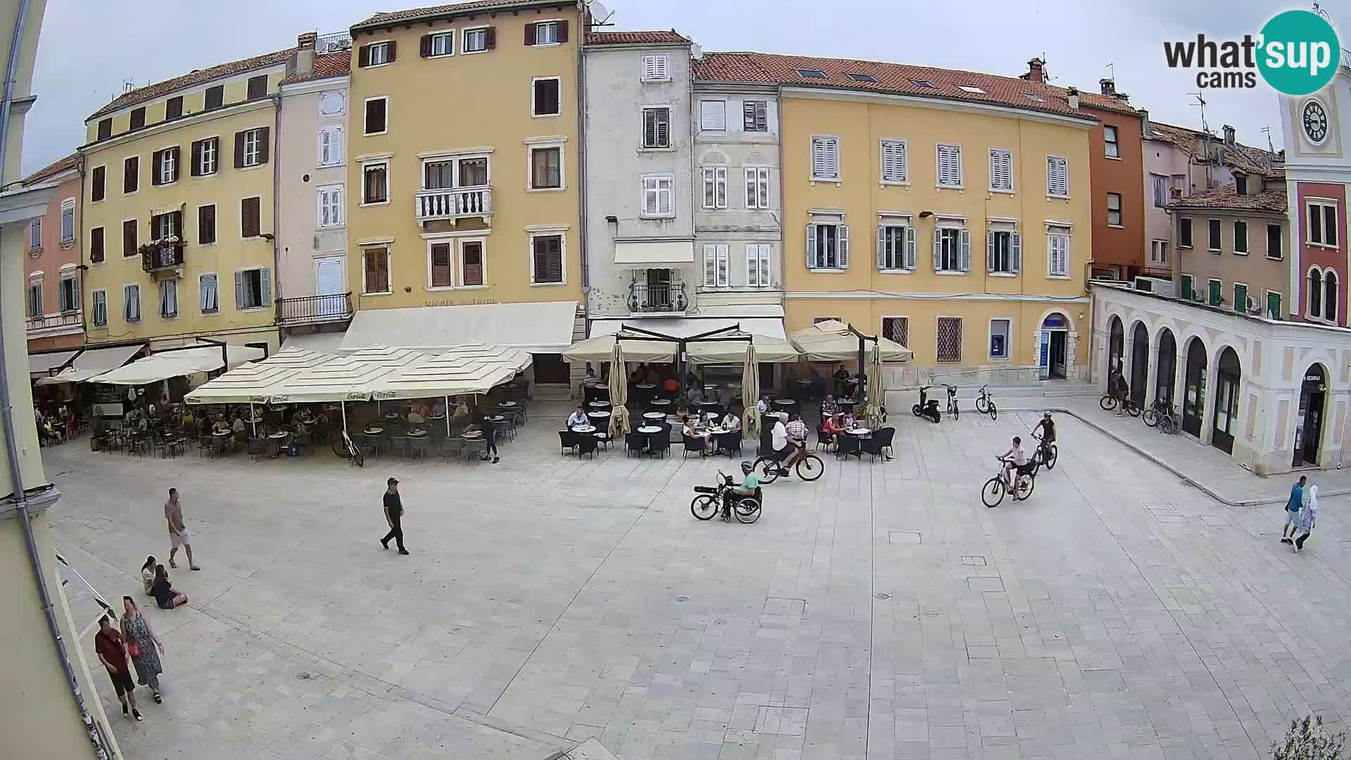 Webcam Rovinj Center – Plaza Principal