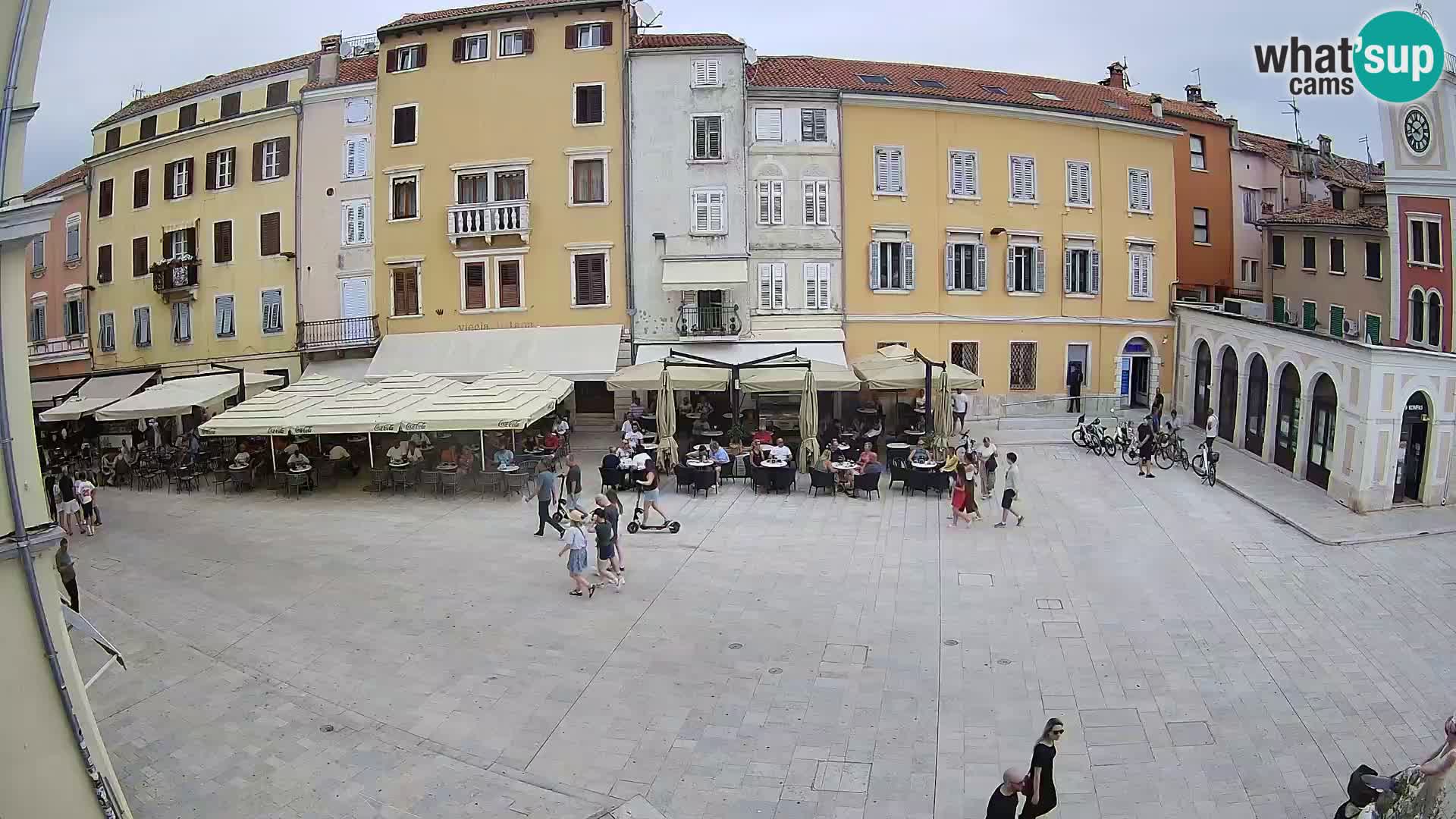 Webcam Rovigno Centro – Piazza Centrale