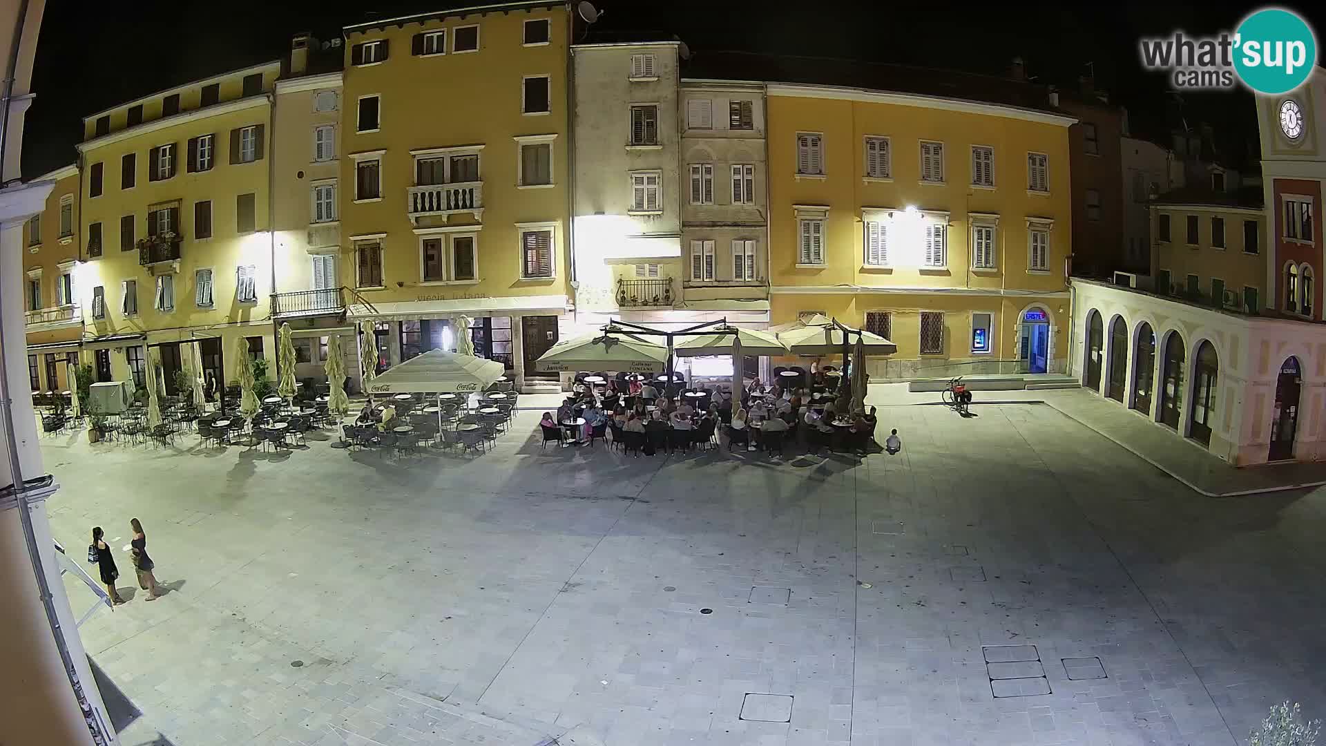 Webcam Rovinj Zentrum – Hauptplatz in Echtzeit