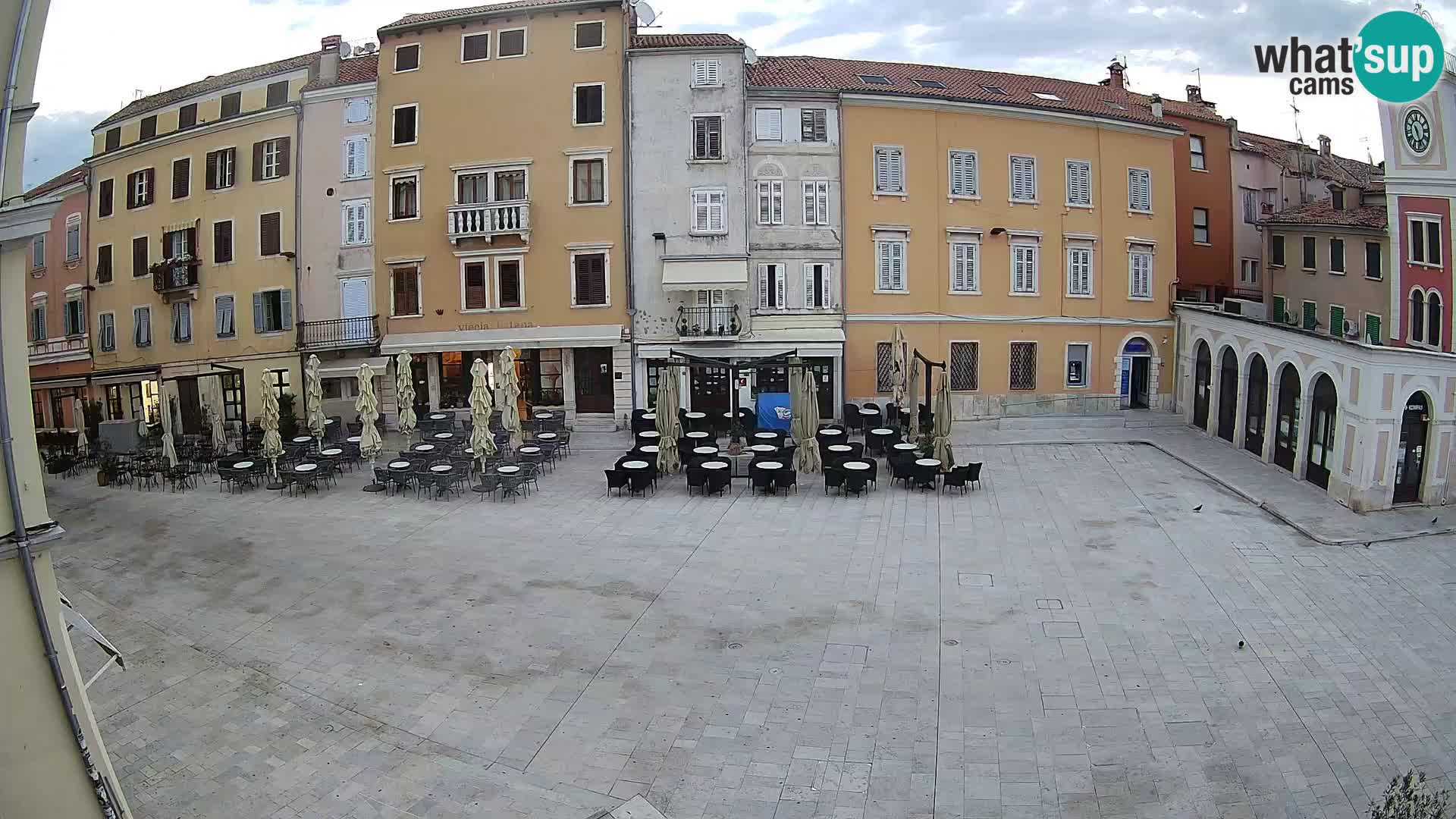 Rovinj Center Webcam – Main Square