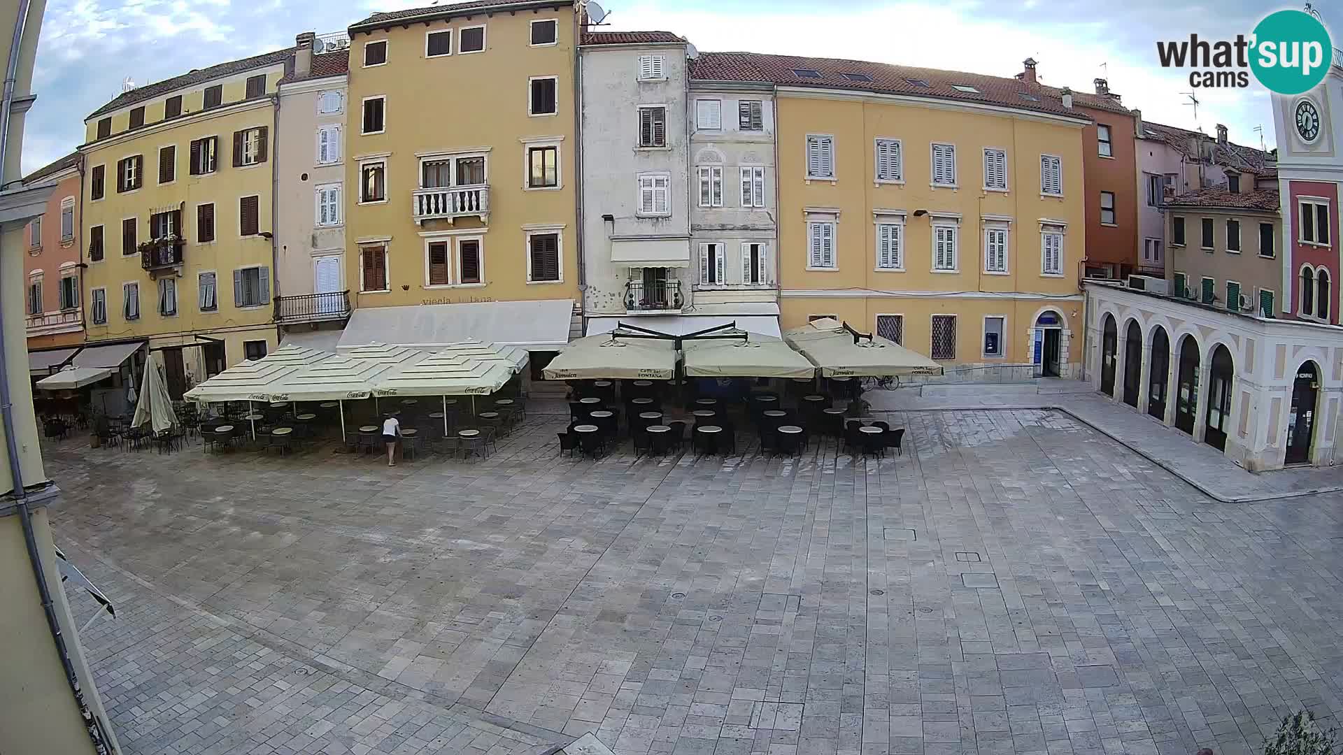 Spletna kamera Rovinj Center – Glavni trg