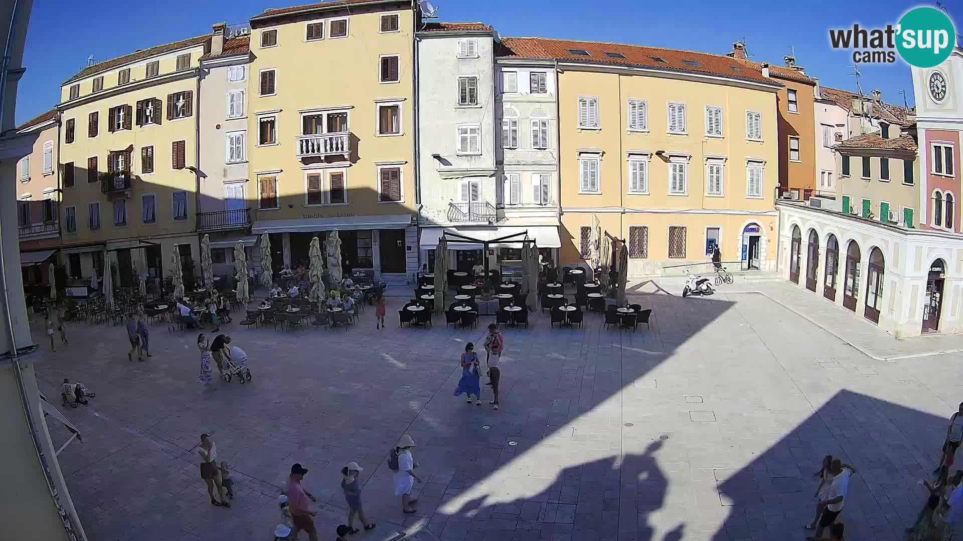 Webcam Rovinj Zentrum – Hauptplatz in Echtzeit