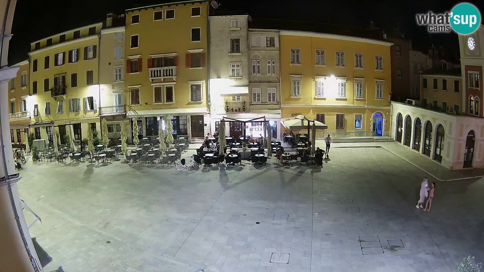 Webcam Rovinj Zentrum – Hauptplatz in Echtzeit