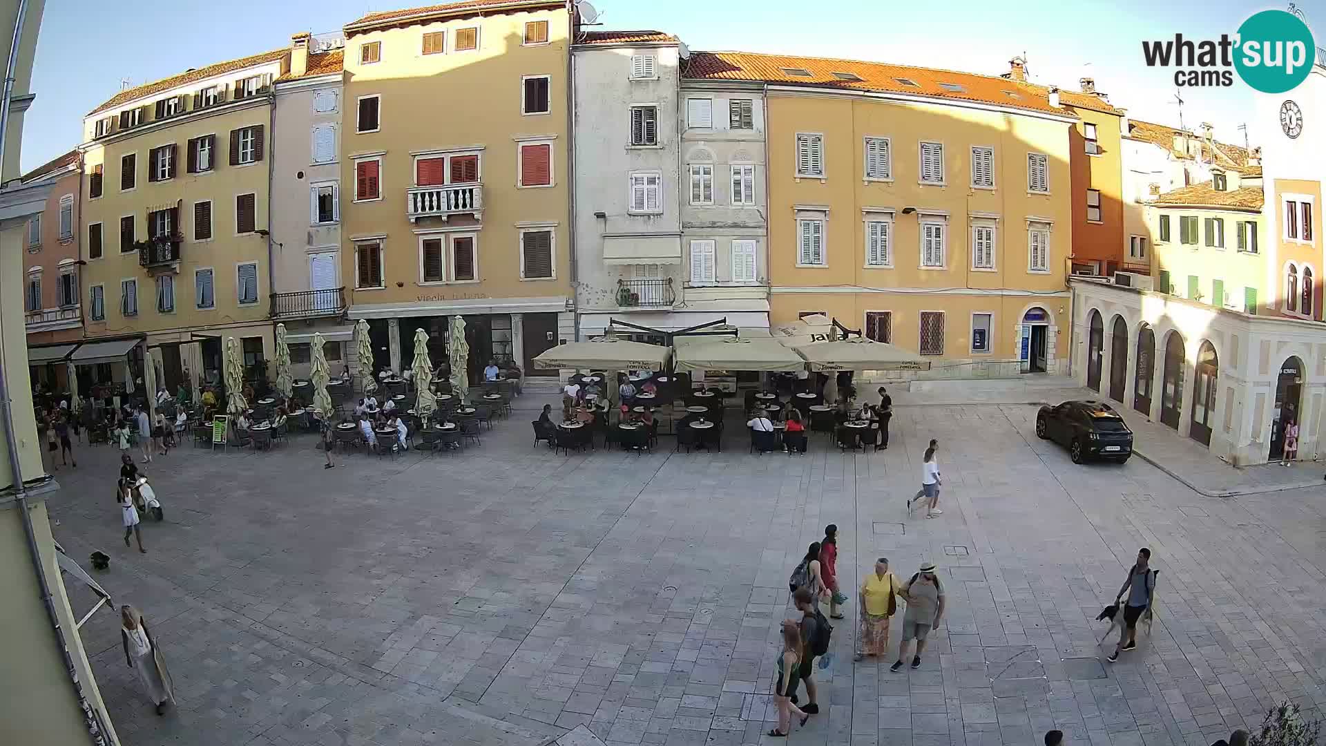 Webcam Rovinj Center – Plaza Principal
