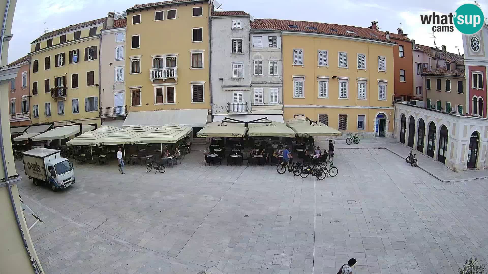 Rovinj Center Webcam – Main Square