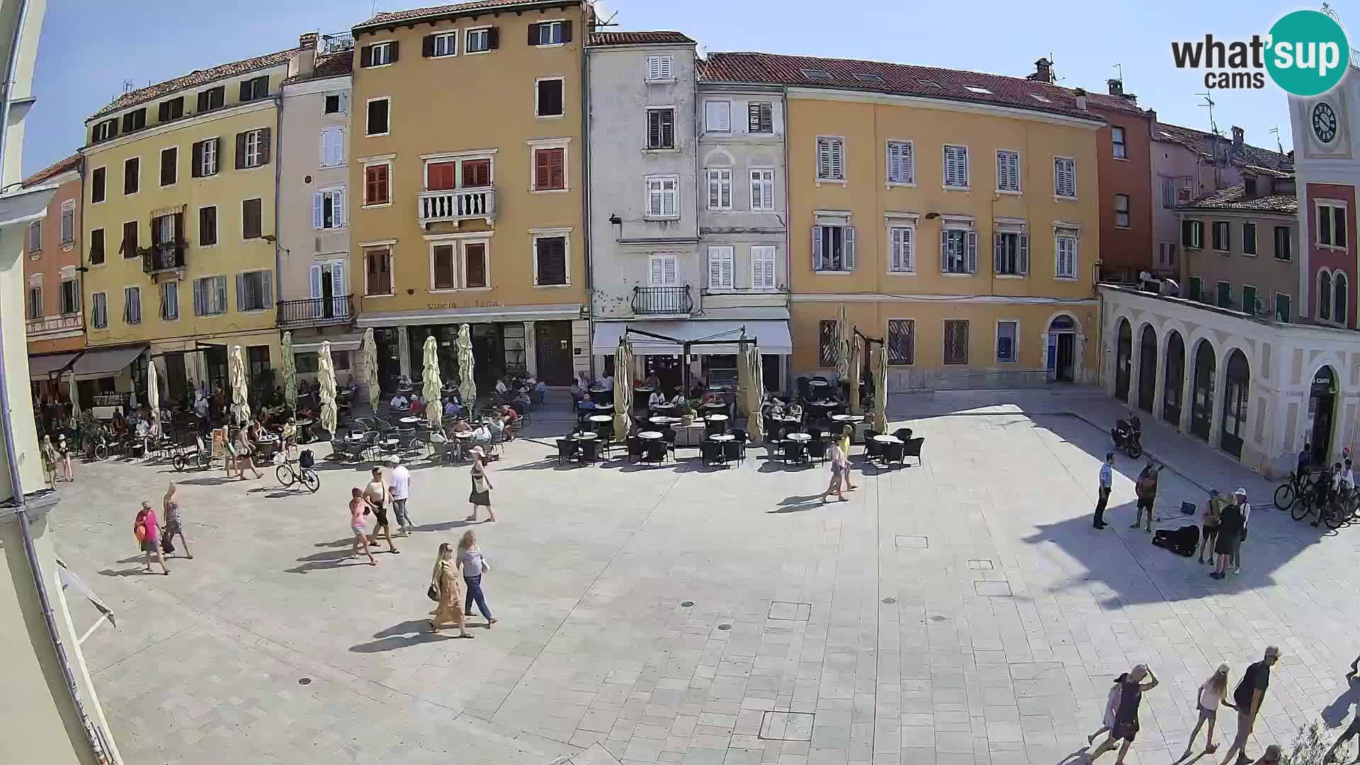 Webcam Rovinj Center – Plaza Principal