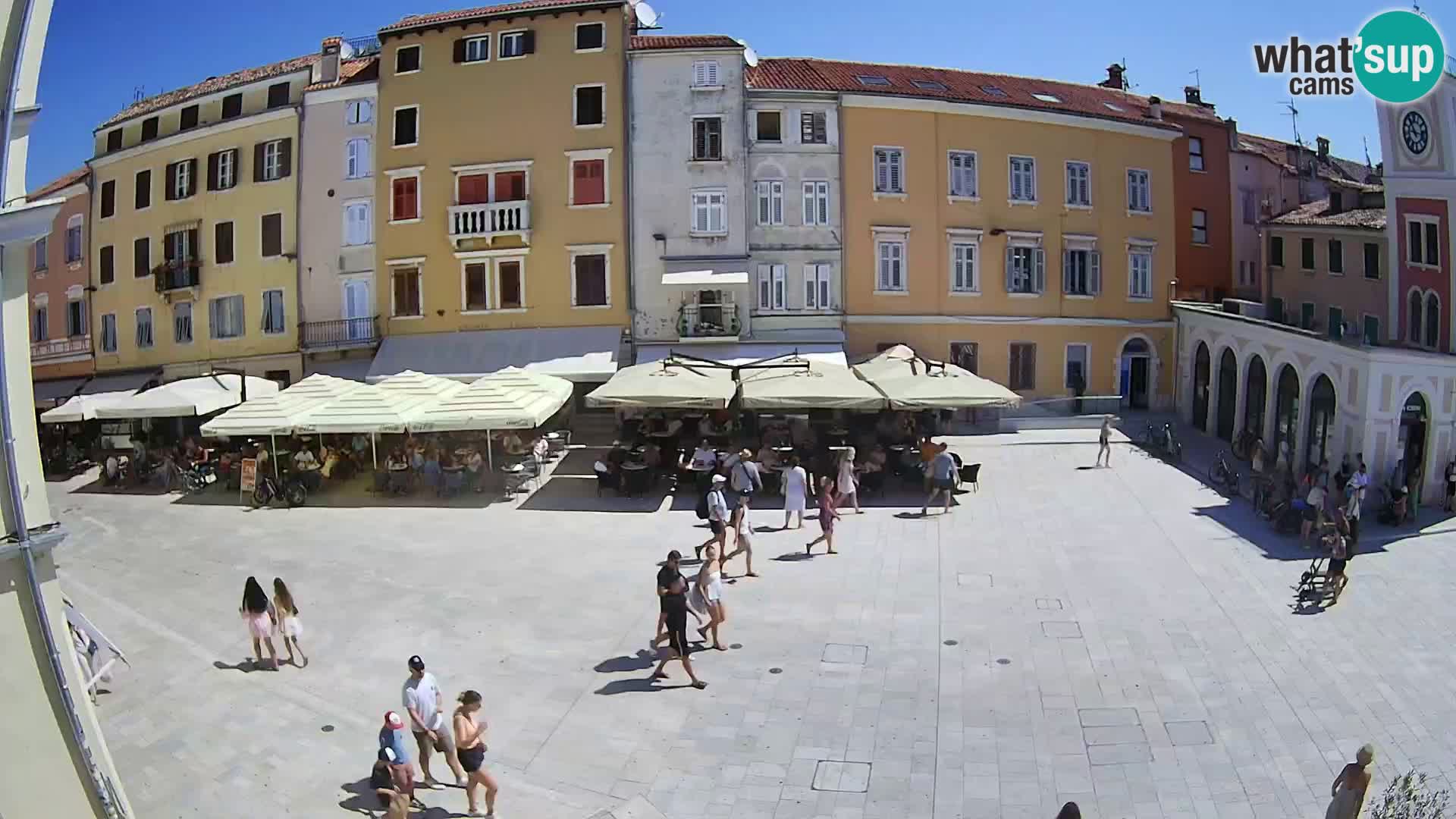 Rovinj Center Webcam – Main Square