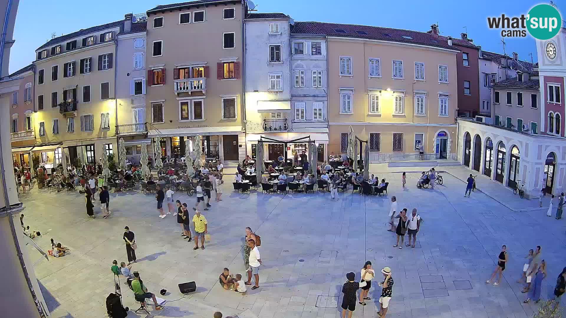 Webcam Rovinj Center – Plaza Principal