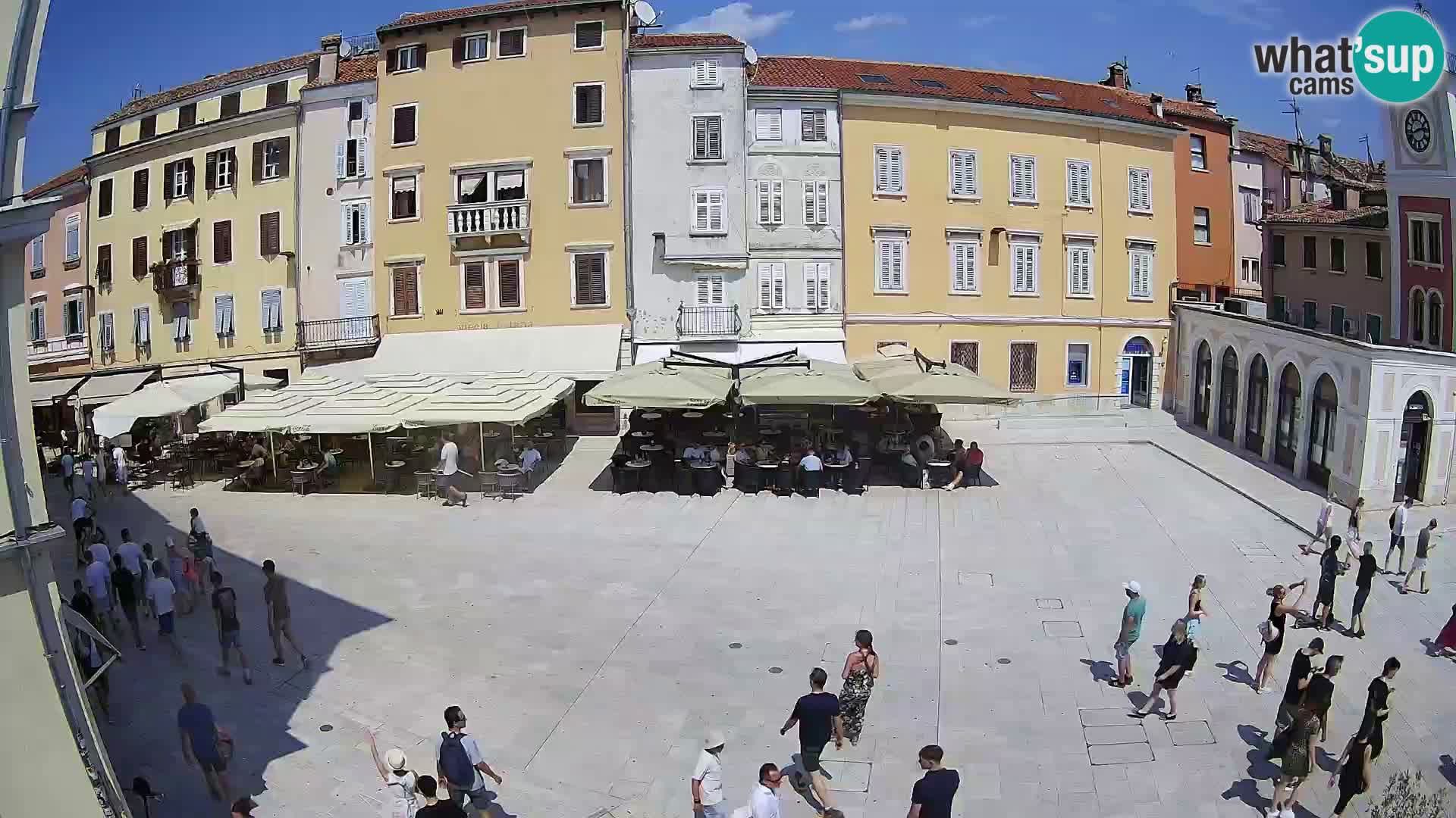 Webcam Rovinj Centre – Place Principale