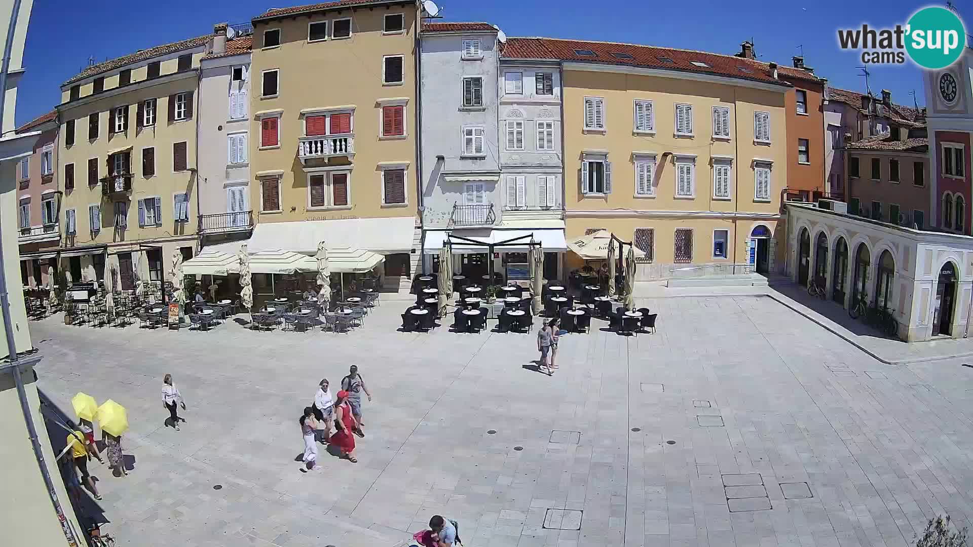 Webcam Rovinj Centre – Place Principale