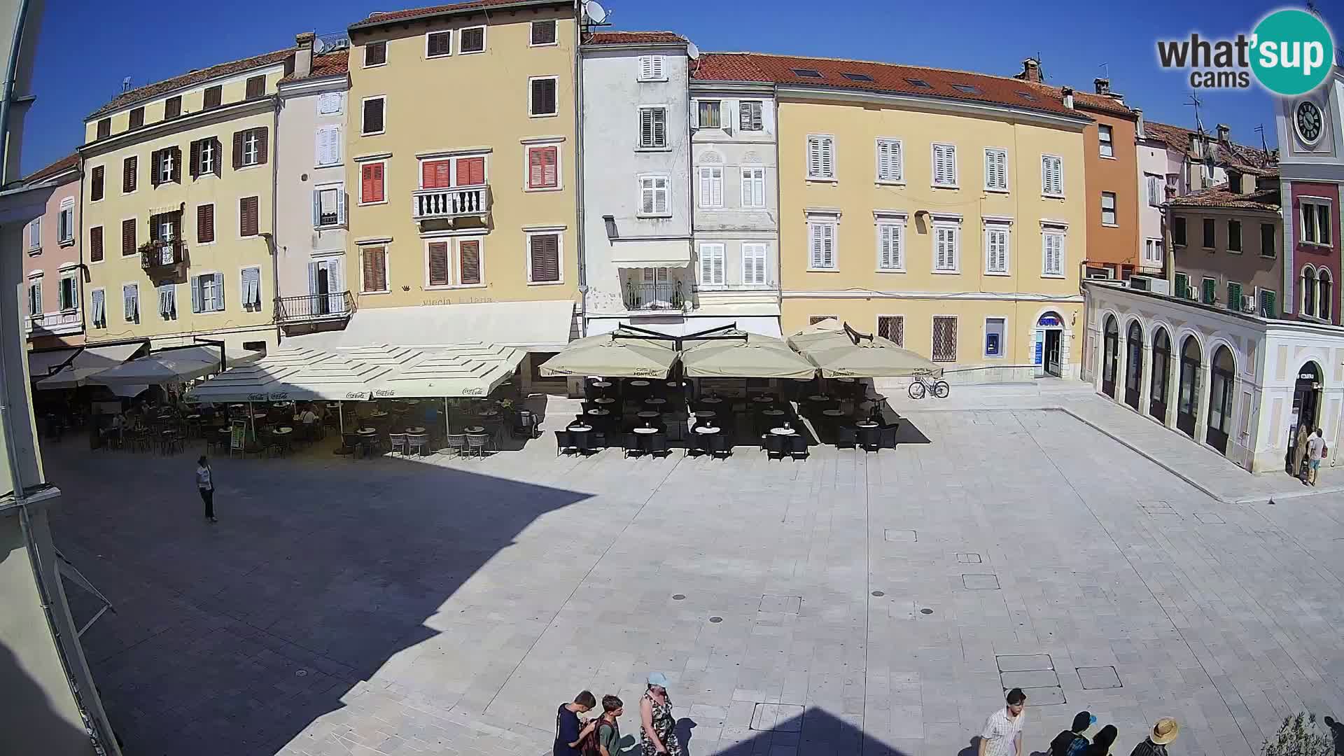 Webcam Rovinj Center – Plaza Principal
