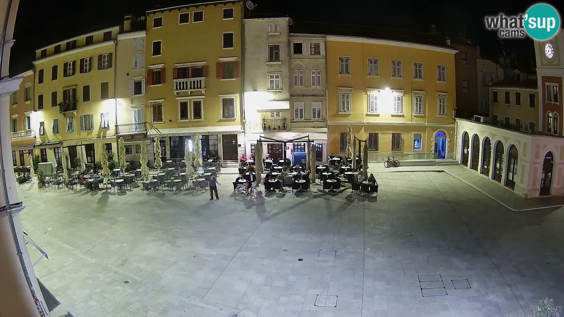 Webcam Rovinj Zentrum – Hauptplatz in Echtzeit