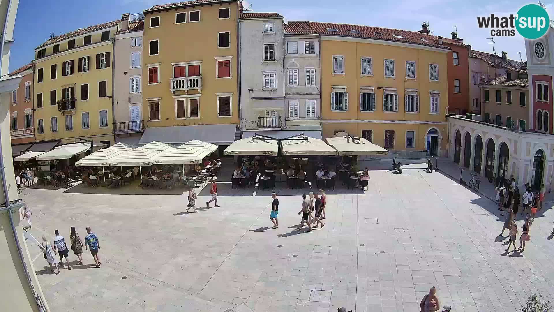 Webcam Rovinj Centar – glavni trg
