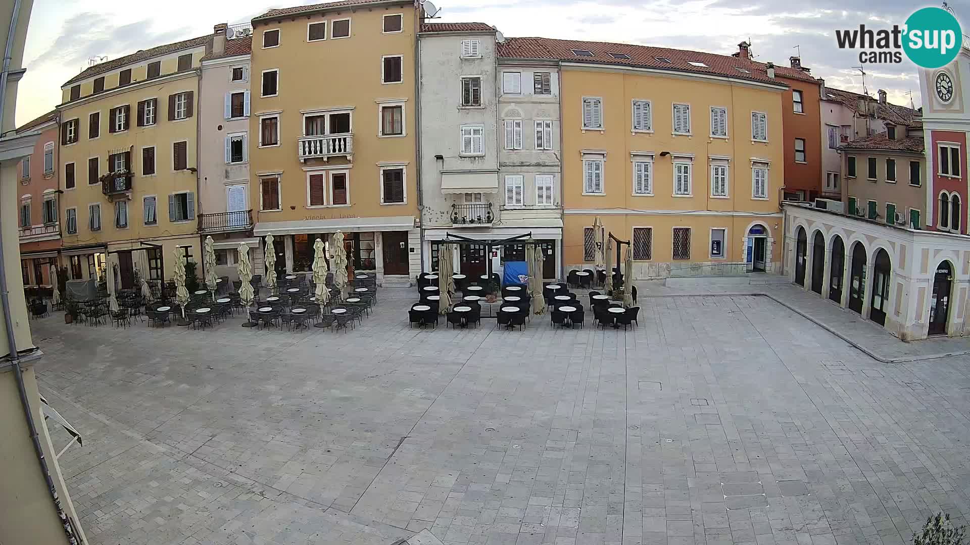 Webcam Rovinj Centar – glavni trg