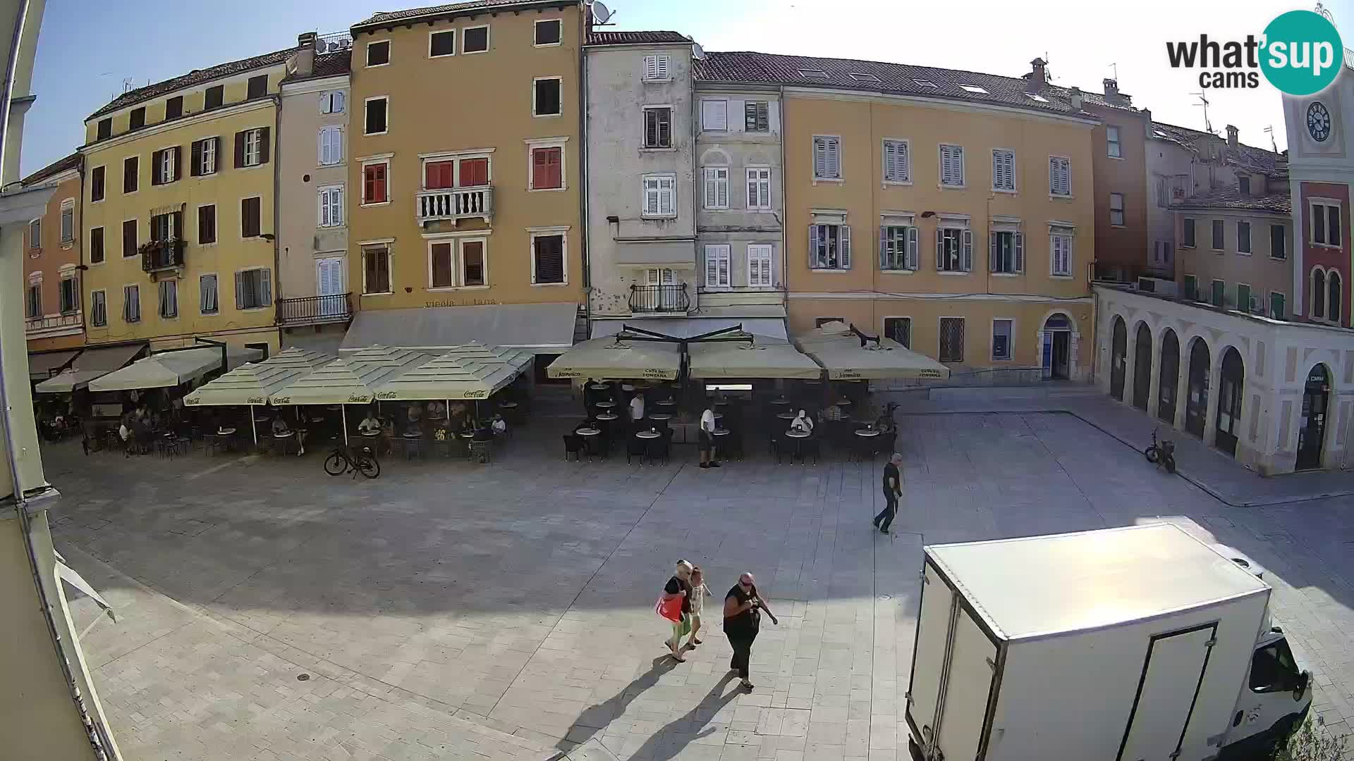 Webcam Rovinj Centar – glavni trg