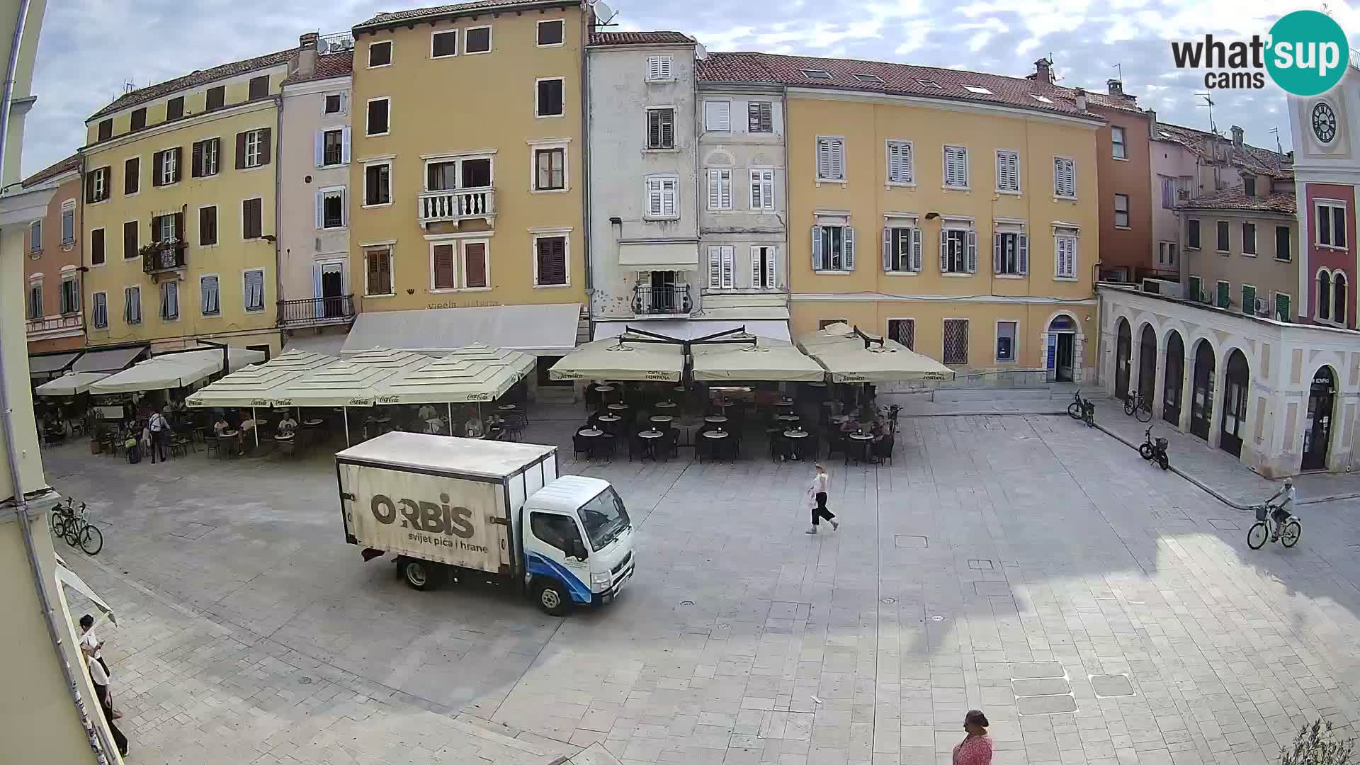 Webcam Rovigno Centro – Piazza Centrale