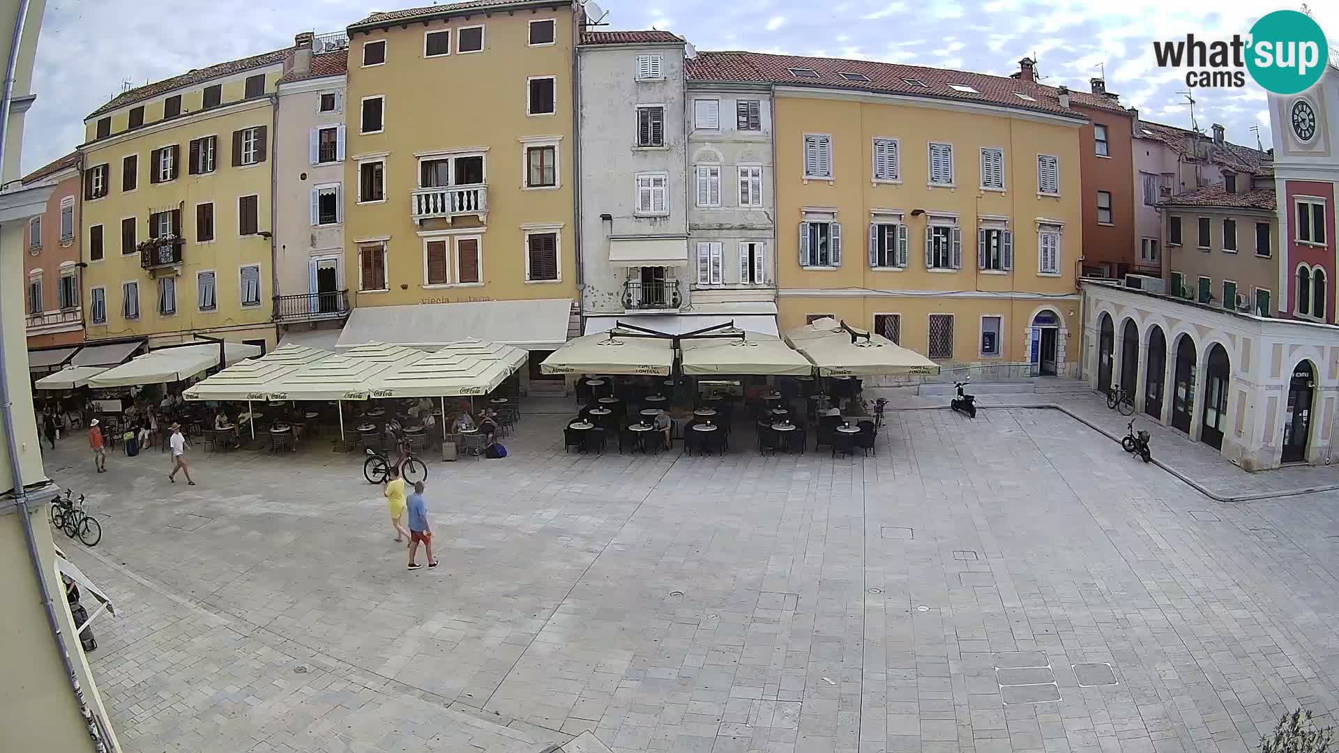 Webcam Rovinj Centar – glavni trg