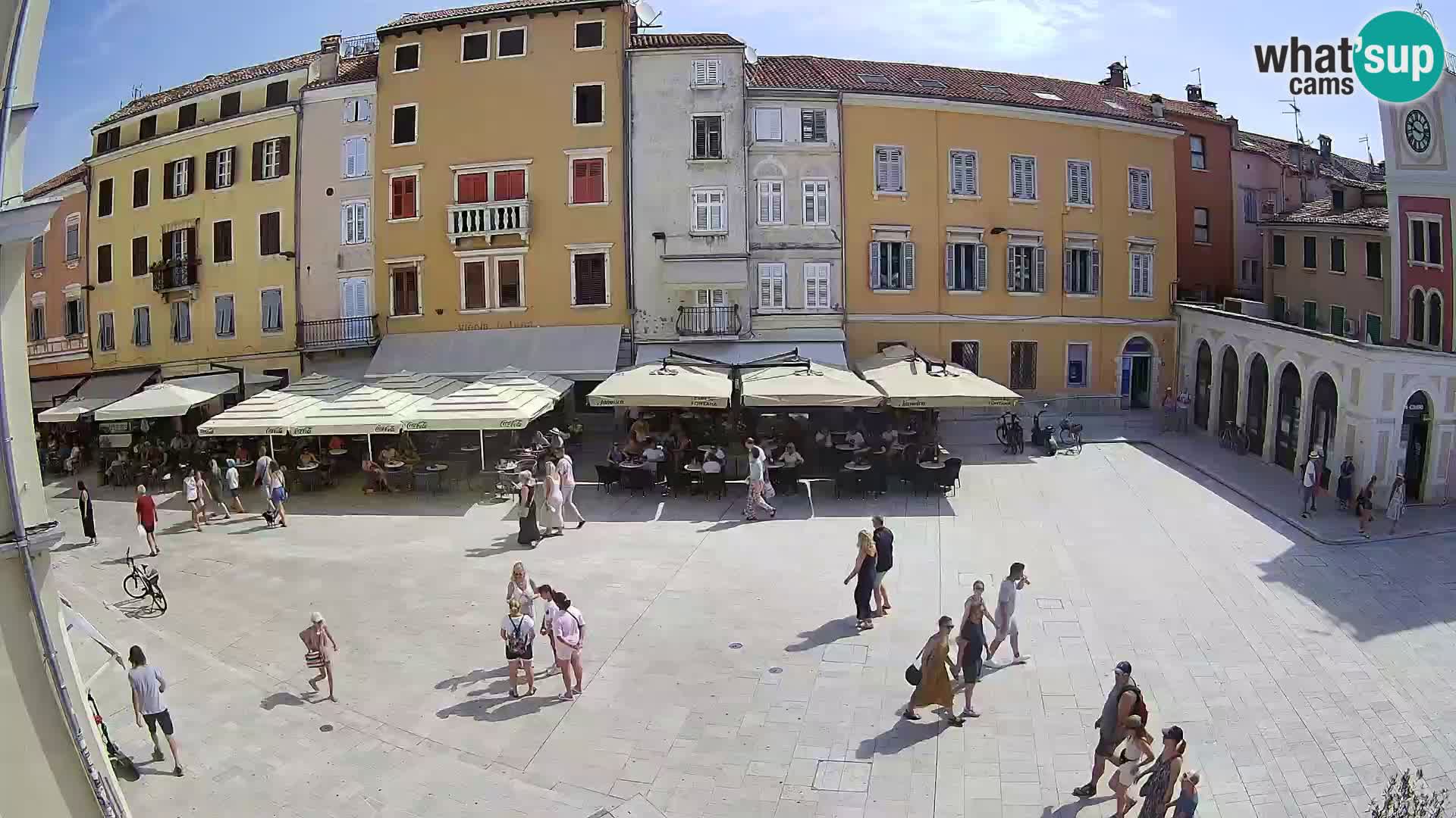 Spletna kamera Rovinj Center – Glavni trg