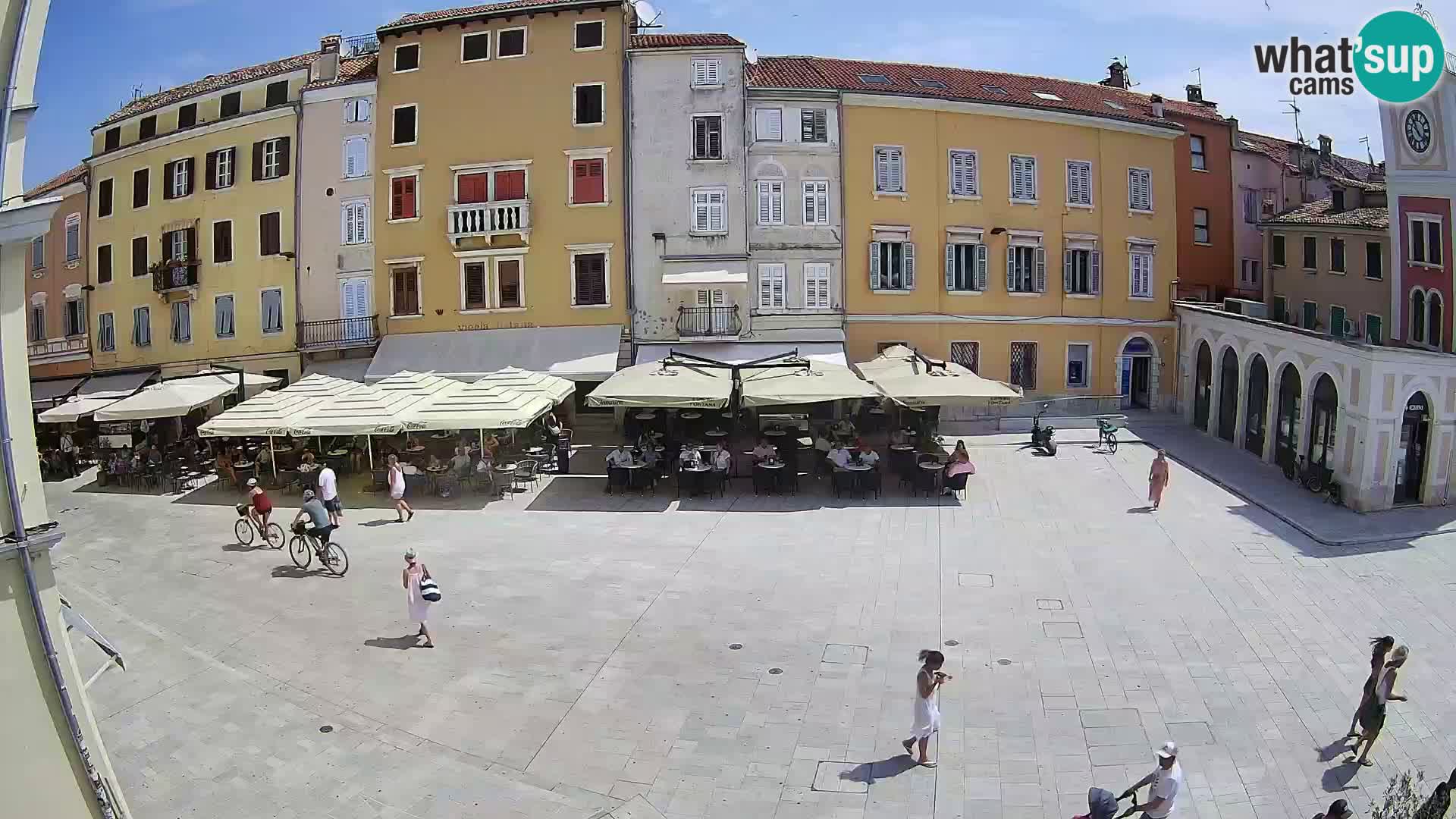 Spletna kamera Rovinj Center – Glavni trg