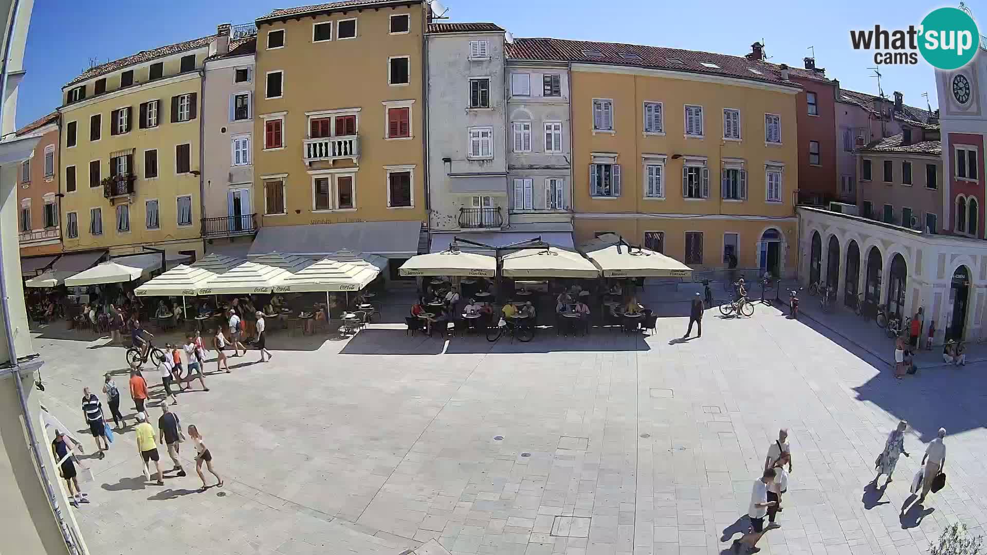Webcam Rovinj Centar – glavni trg