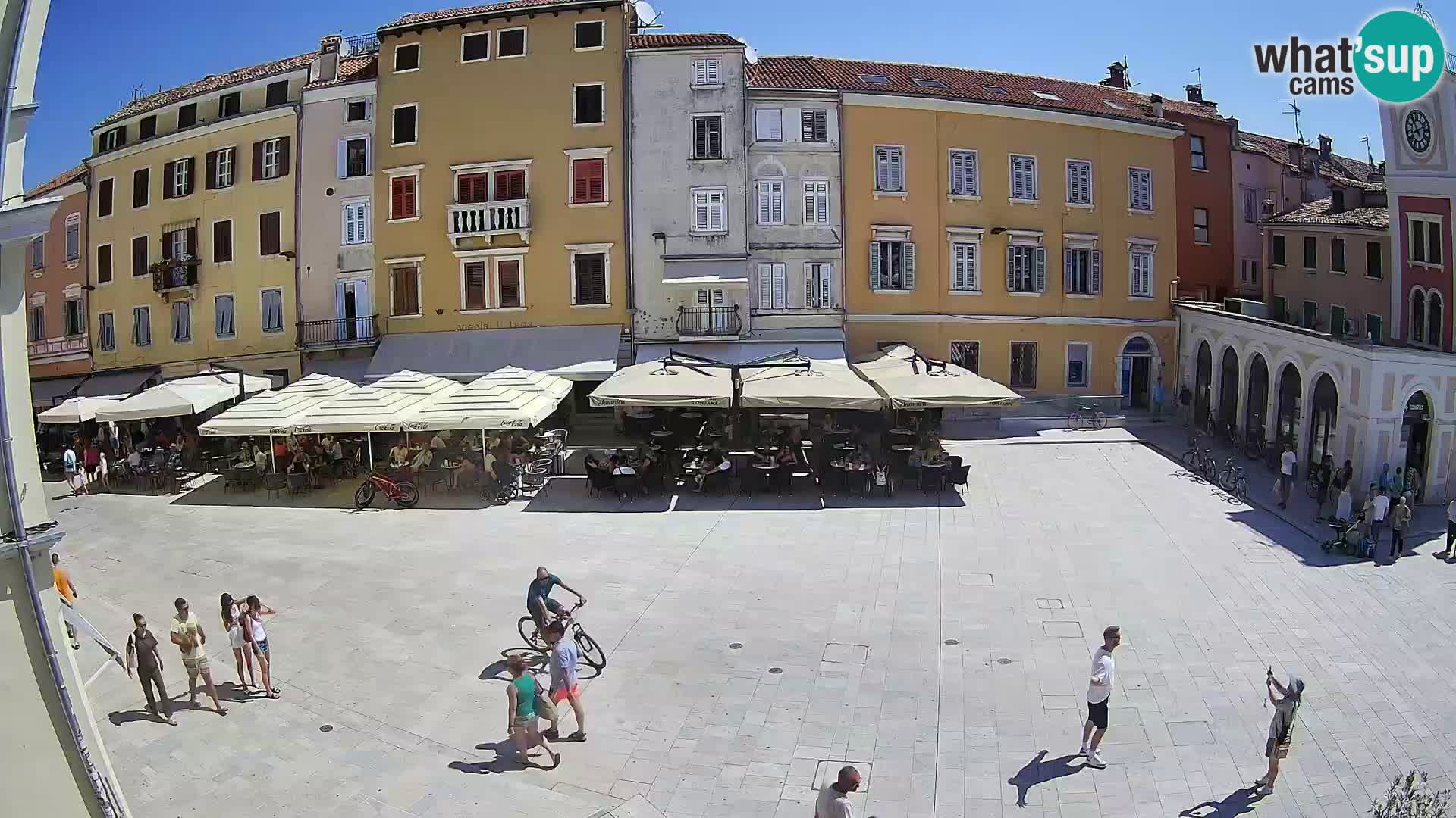 Webcam Rovinj Center – Plaza Principal