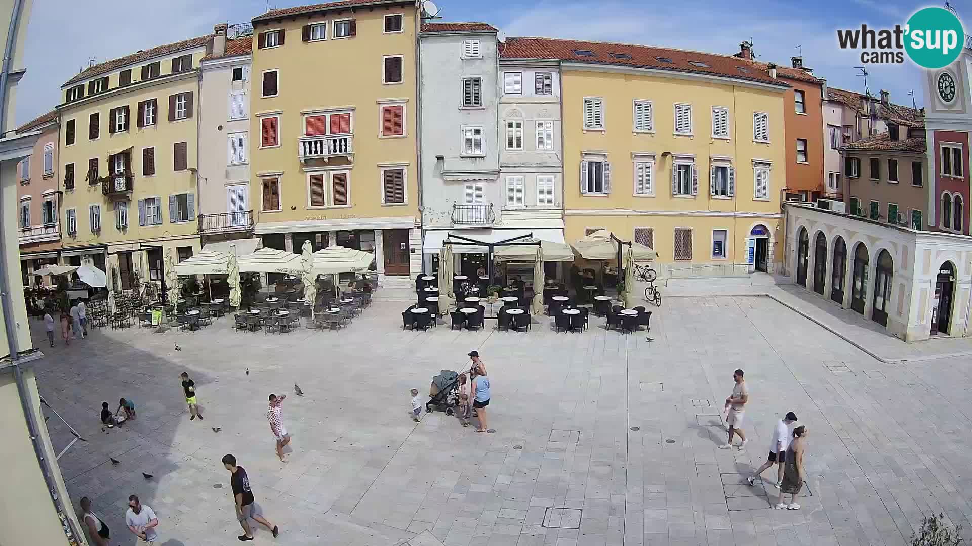 Rovinj Center Webcam – Main Square