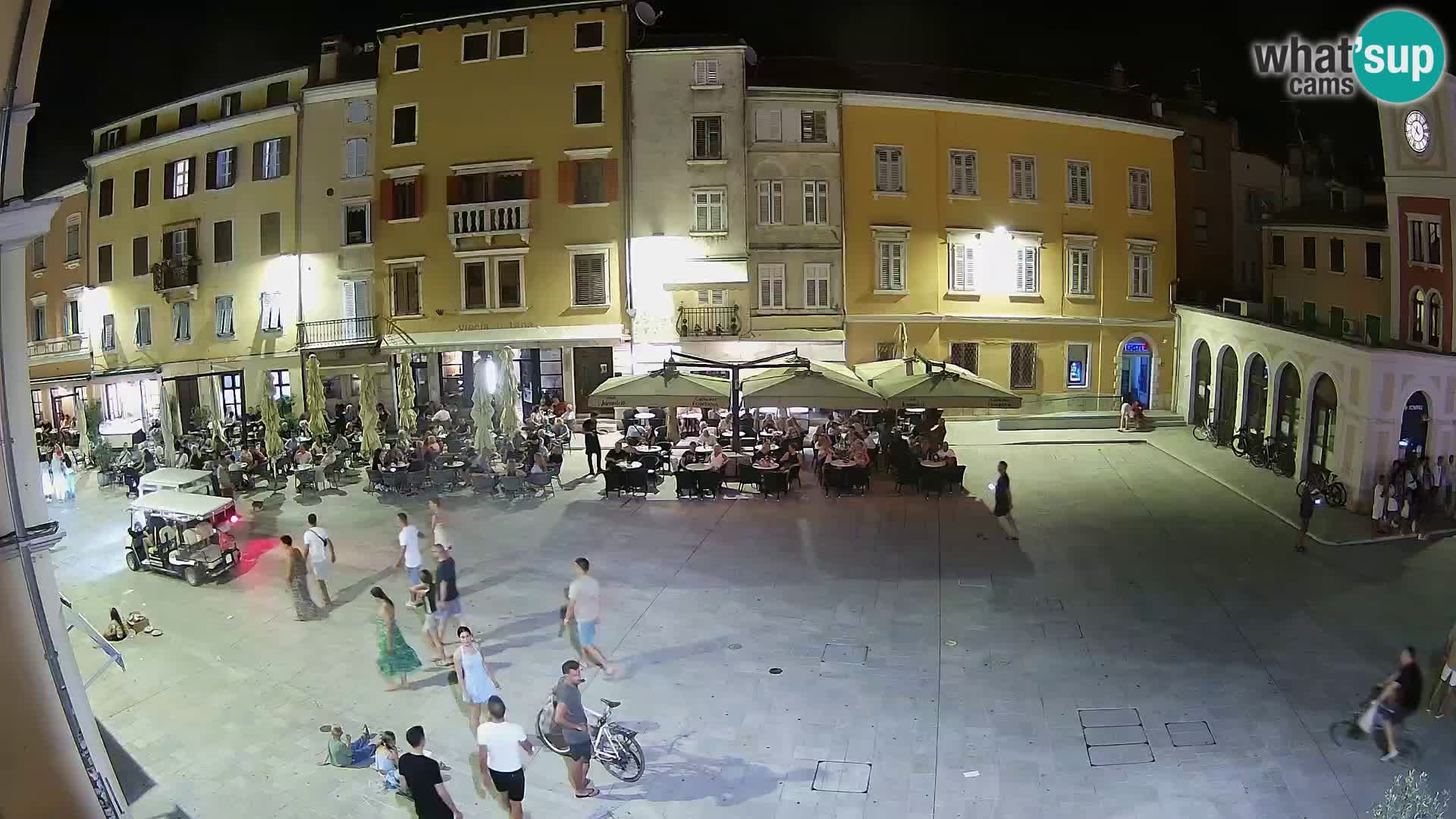 Webcam Rovinj Center – Plaza Principal