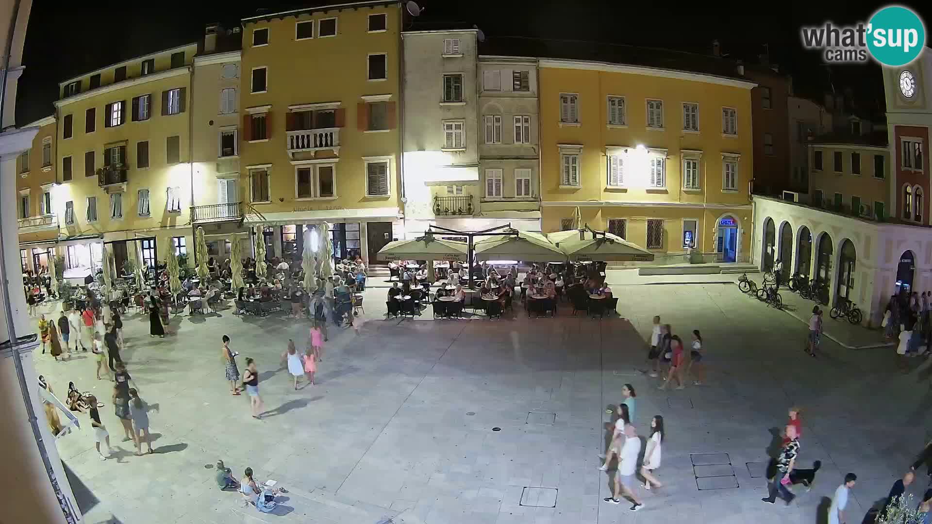Webcam Rovinj Zentrum – Hauptplatz in Echtzeit