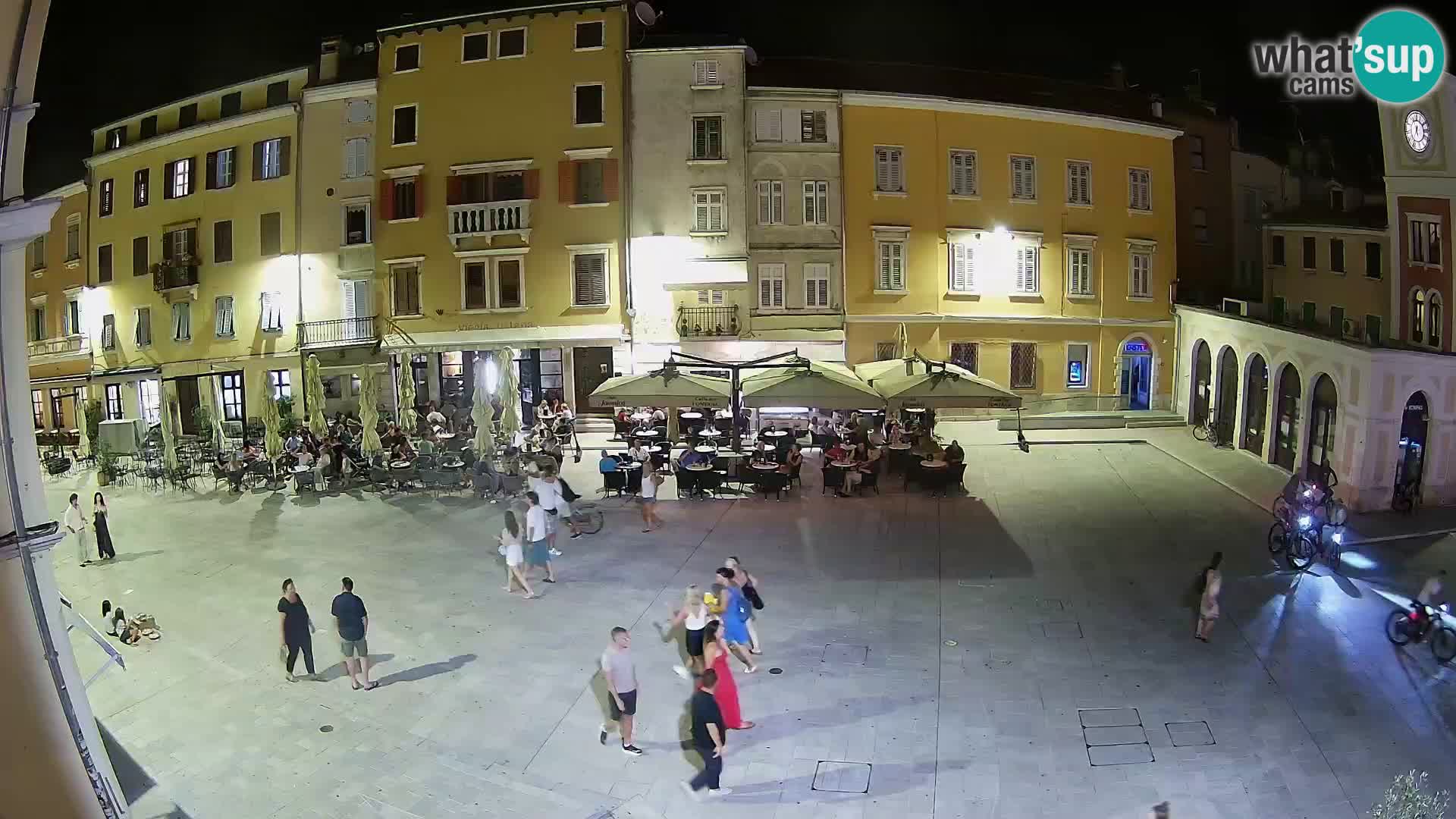 Webcam Rovinj Zentrum – Hauptplatz in Echtzeit