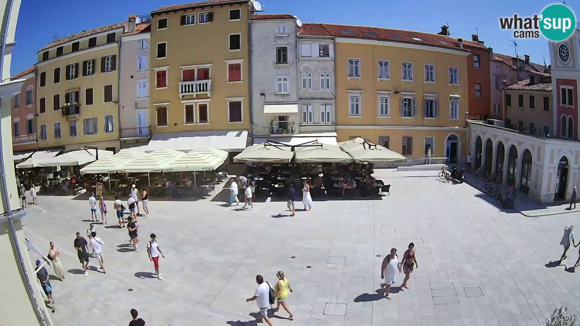 Webcam Rovinj Zentrum – Hauptplatz in Echtzeit