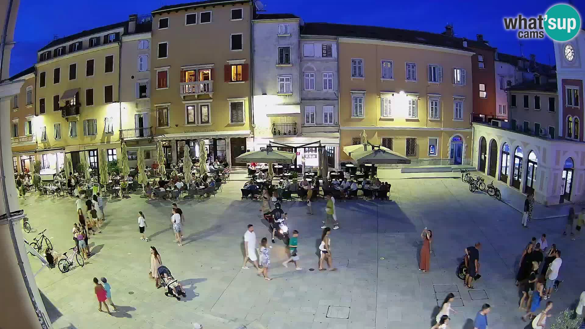 Rovinj Center Webcam – Main Square