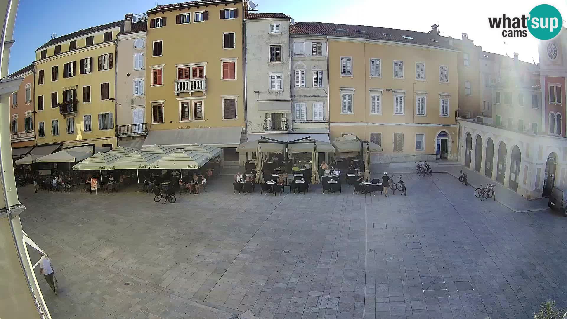 Rovinj Center Webcam – Main Square