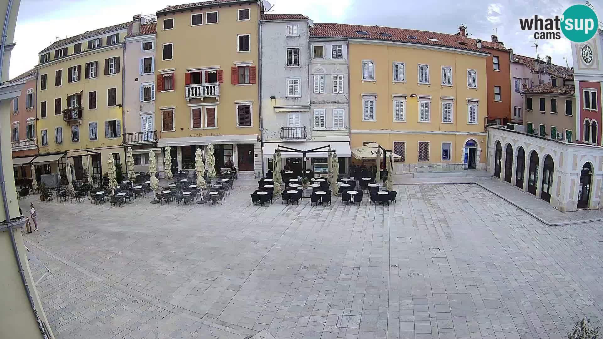 Rovinj Center Webcam – Main Square