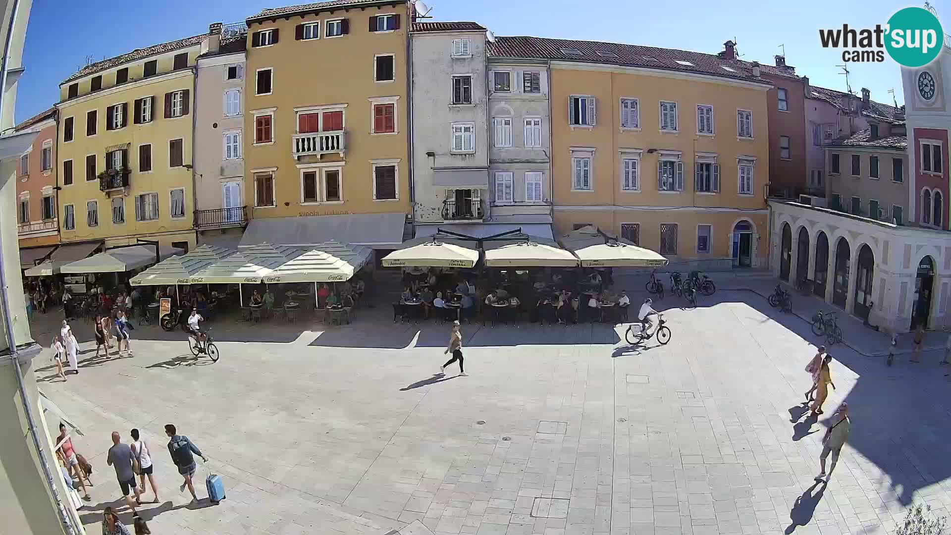 Webcam Rovinj Center – Plaza Principal