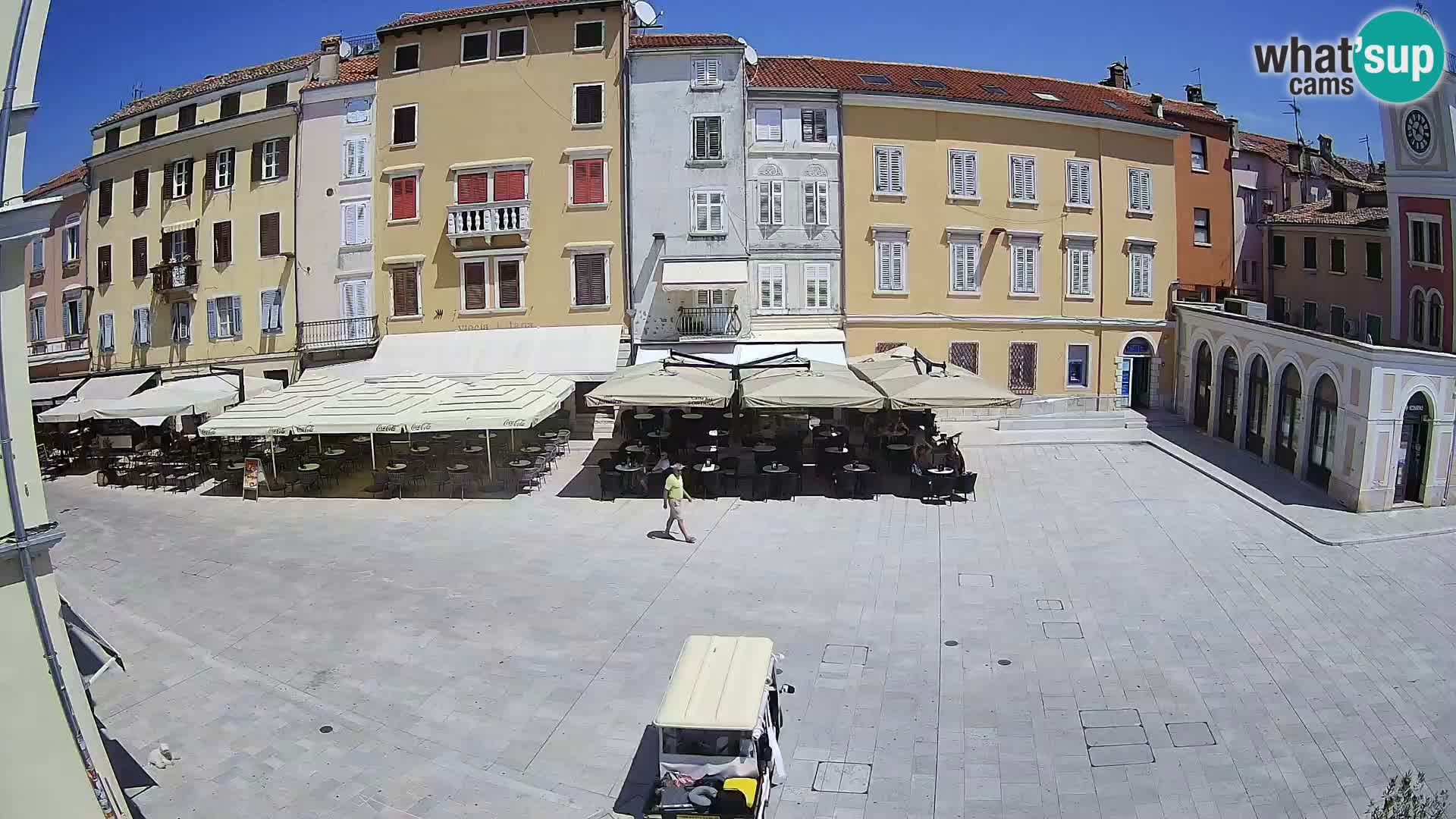 Webcam Rovinj Center – Plaza Principal