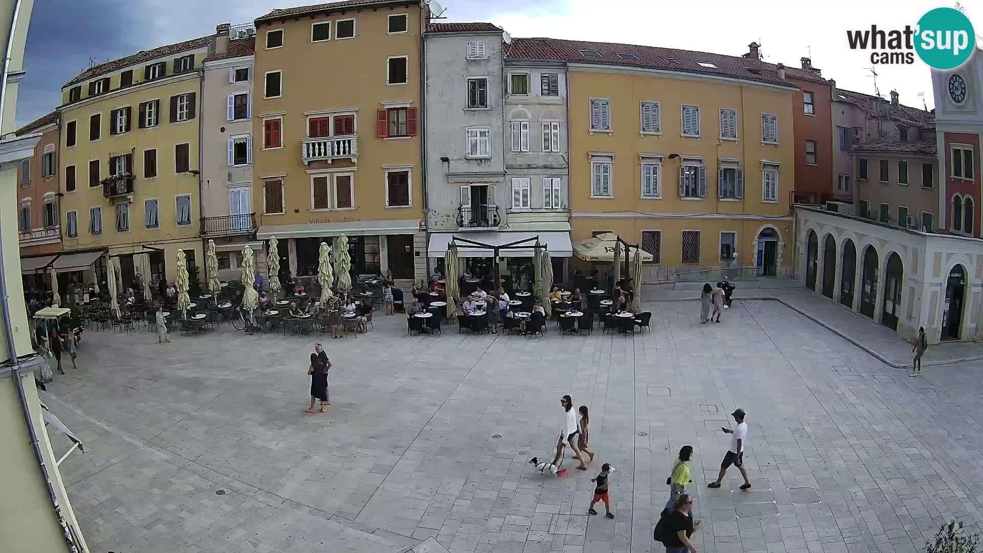 Rovinj Center Webcam – Main Square