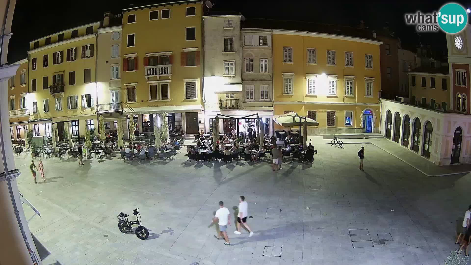 Webcam Rovinj Zentrum – Hauptplatz in Echtzeit