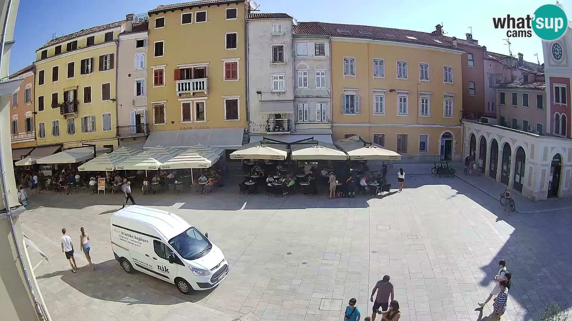Webcam Rovinj Center – Plaza Principal