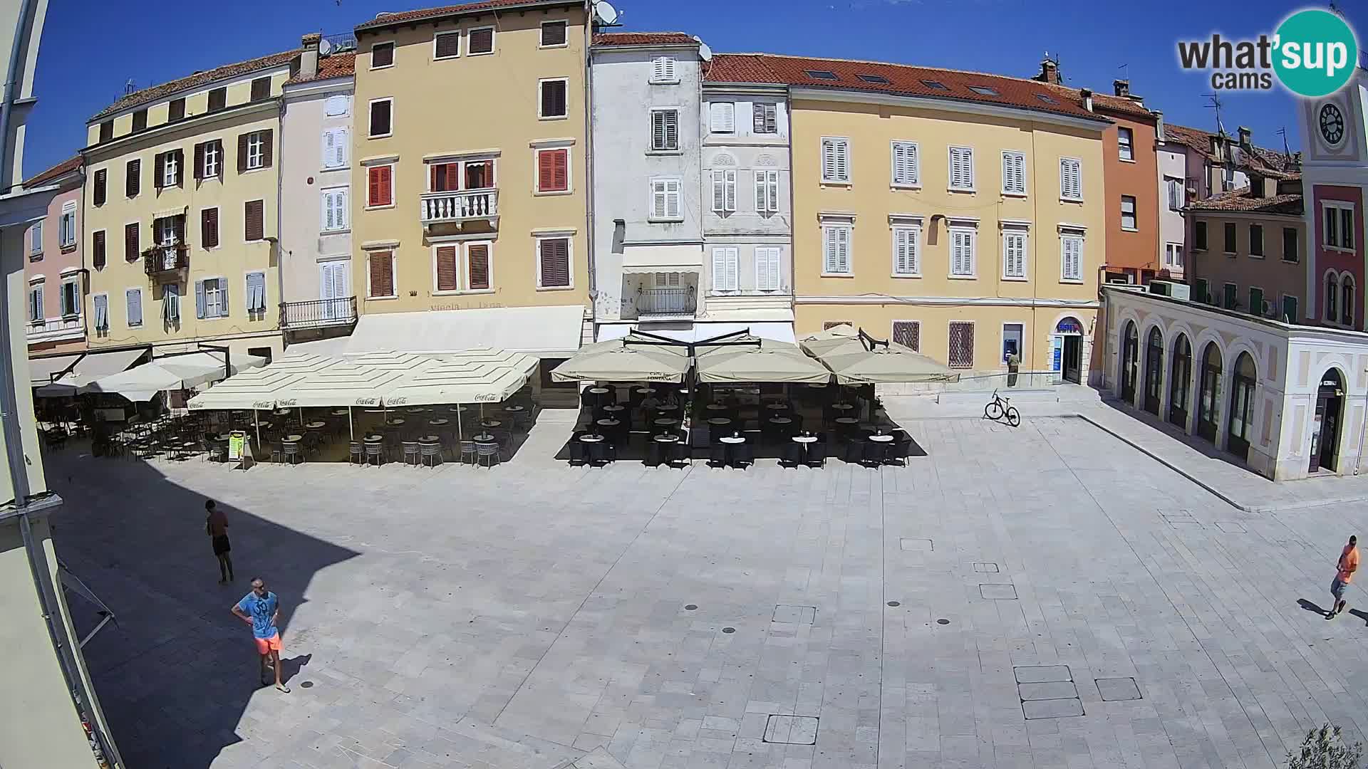 Webcam Rovinj Center – Plaza Principal