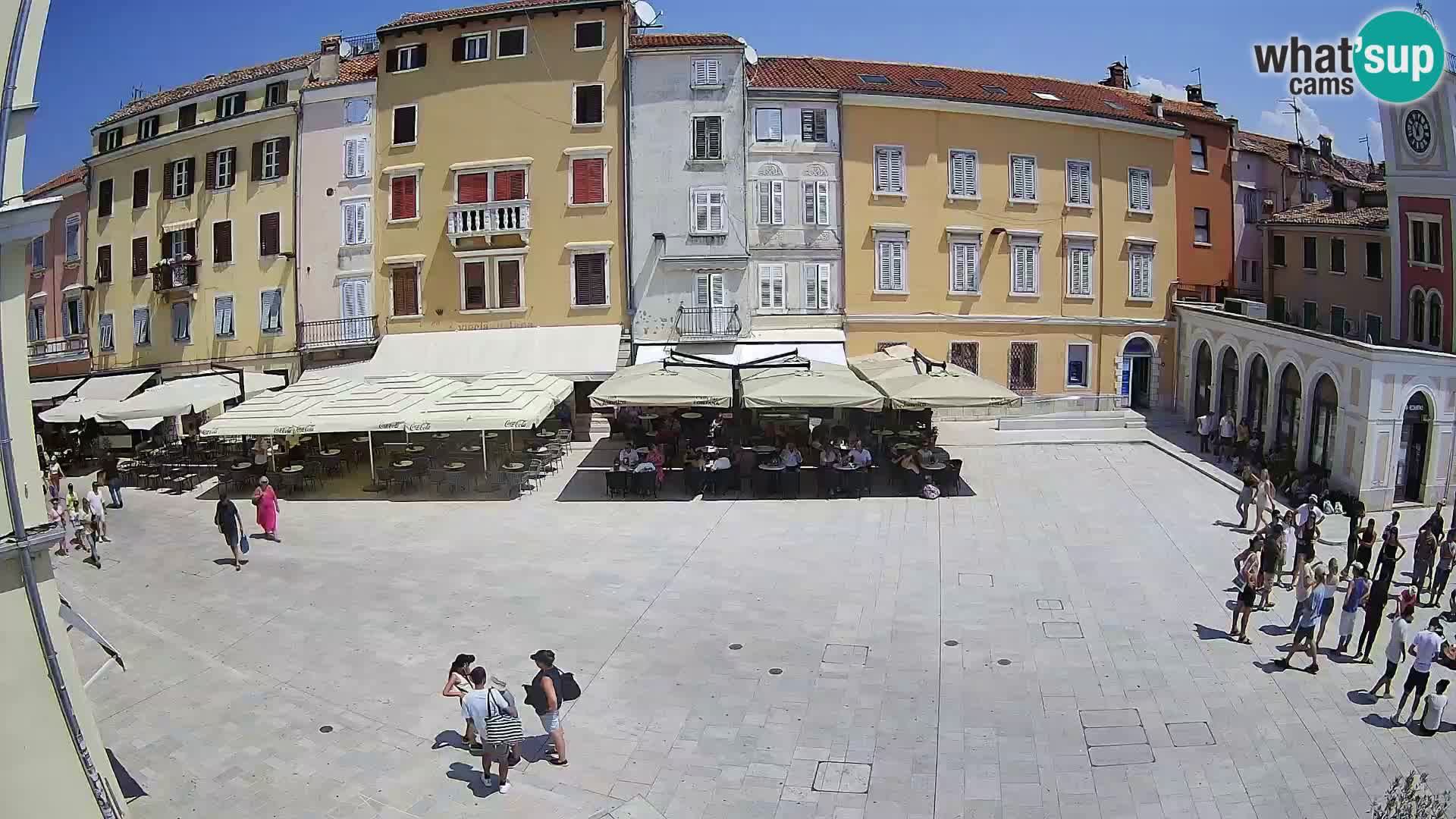 Spletna kamera Rovinj Center – Glavni trg