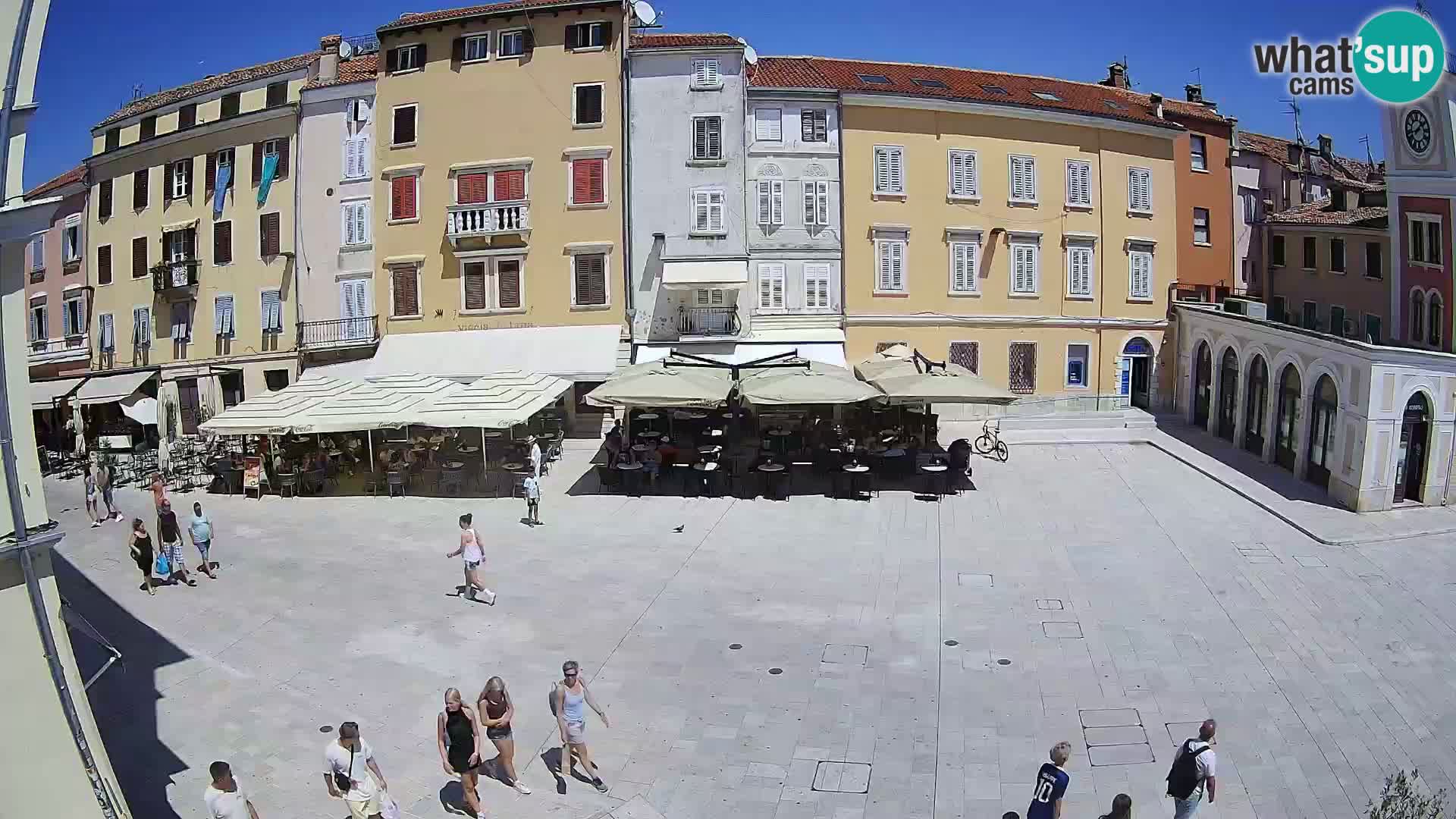 Webcam Rovinj Center – Plaza Principal