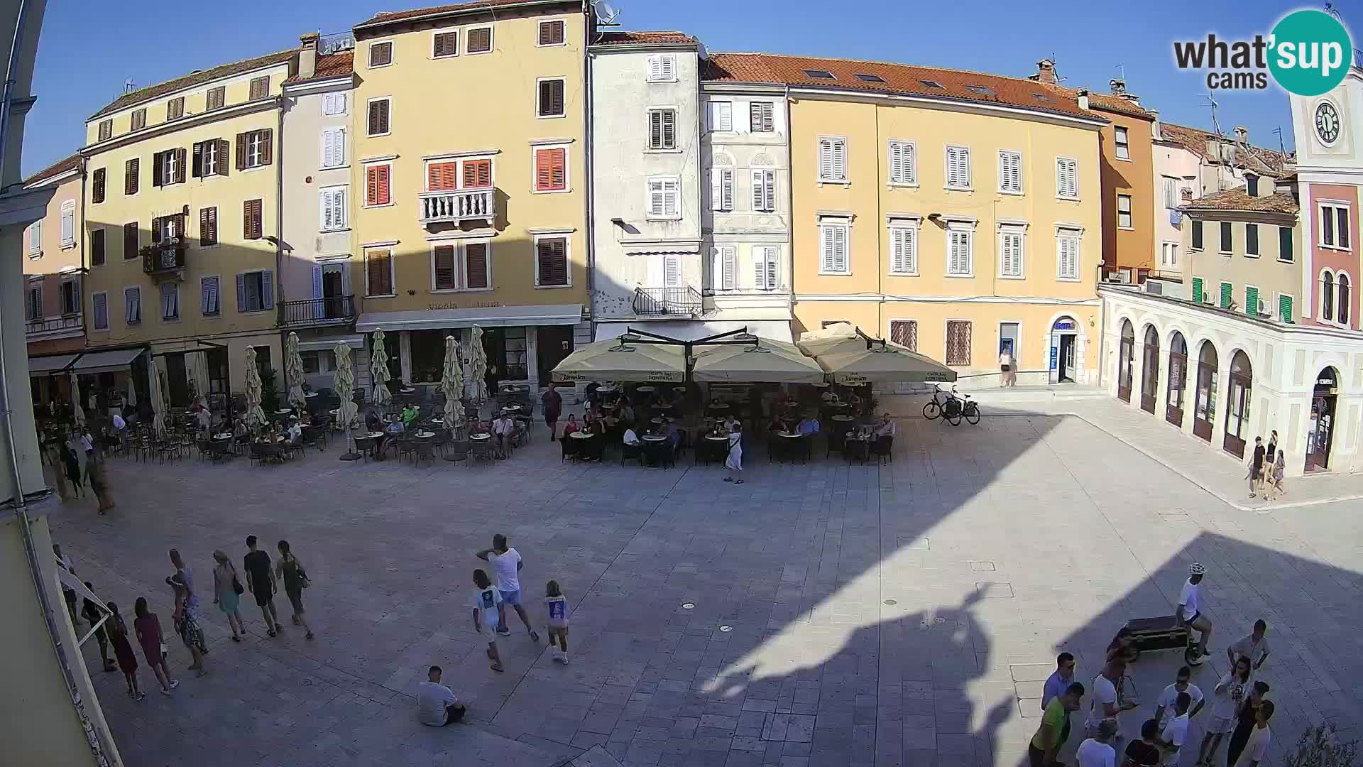 Webcam Rovinj Center – Plaza Principal