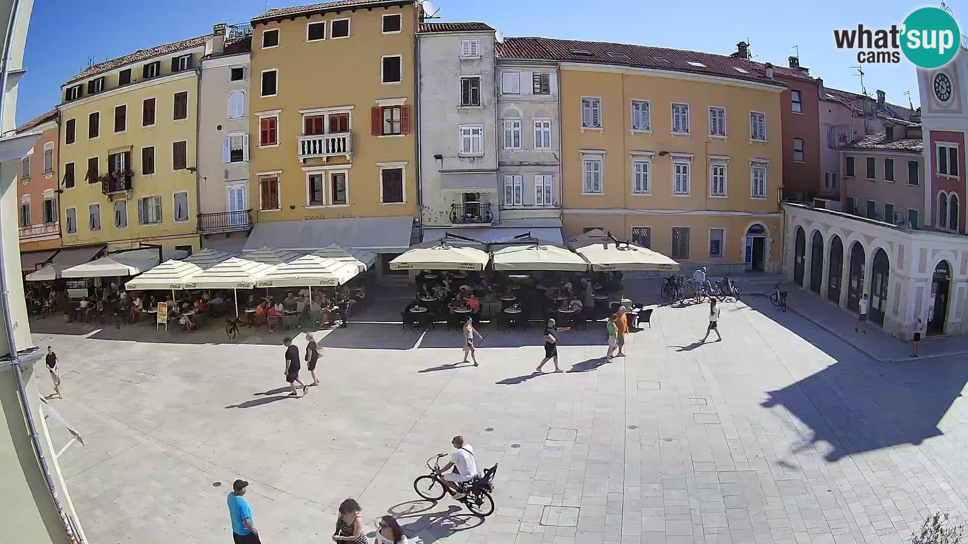 Rovinj Center Webcam – Main Square