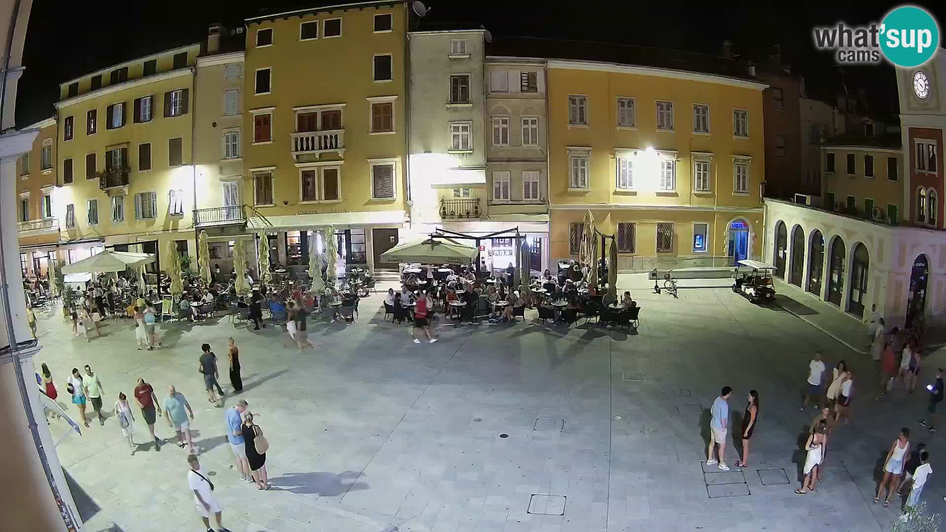 Webcam Rovinj Zentrum – Hauptplatz in Echtzeit