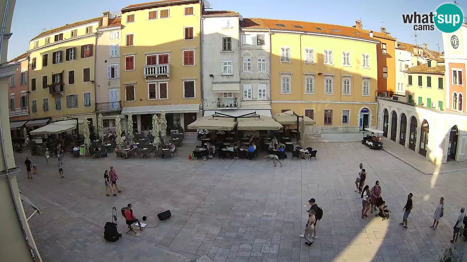 Webcam Rovinj Center – Plaza Principal