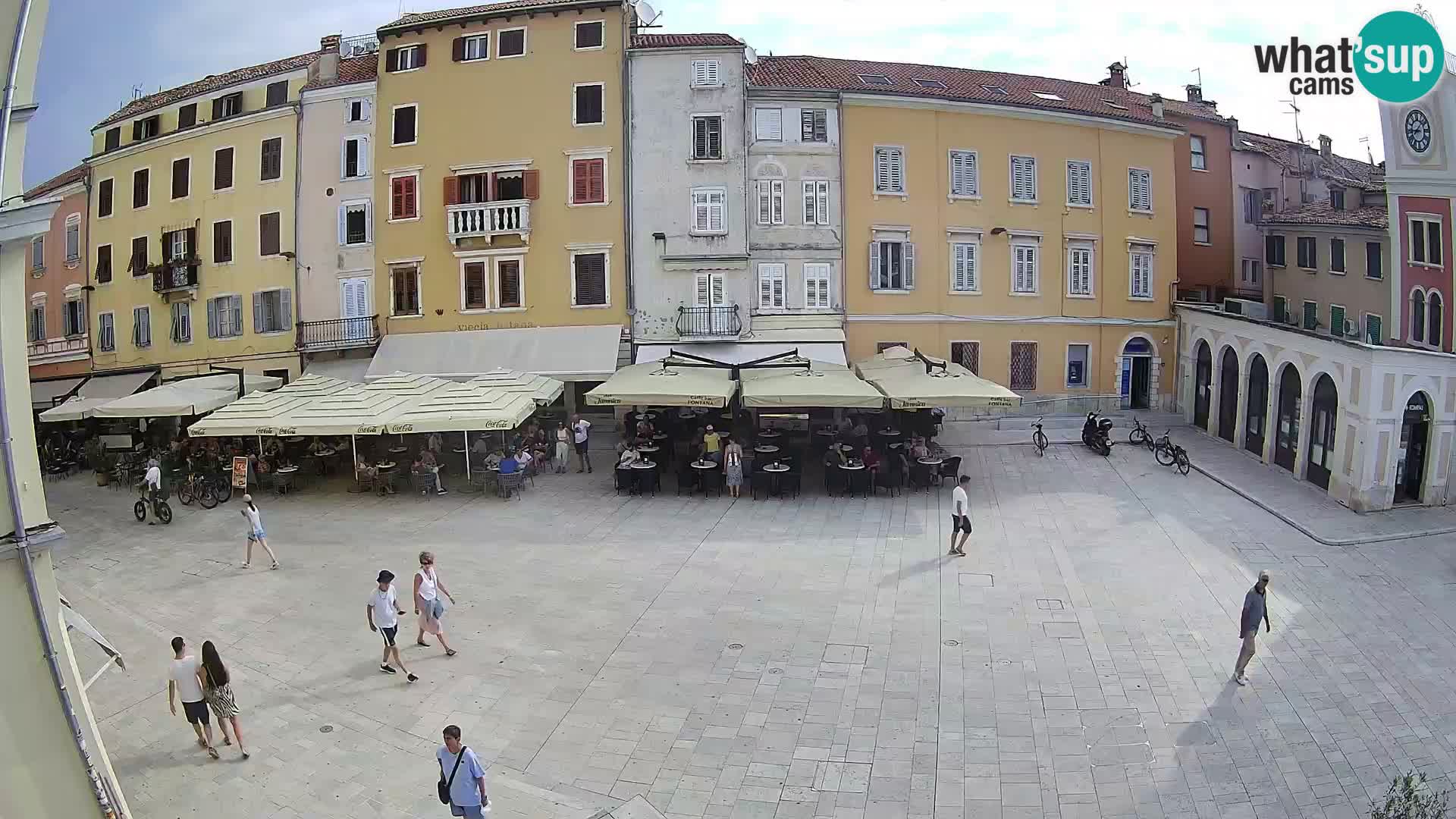 Rovinj Center Webcam – Main Square
