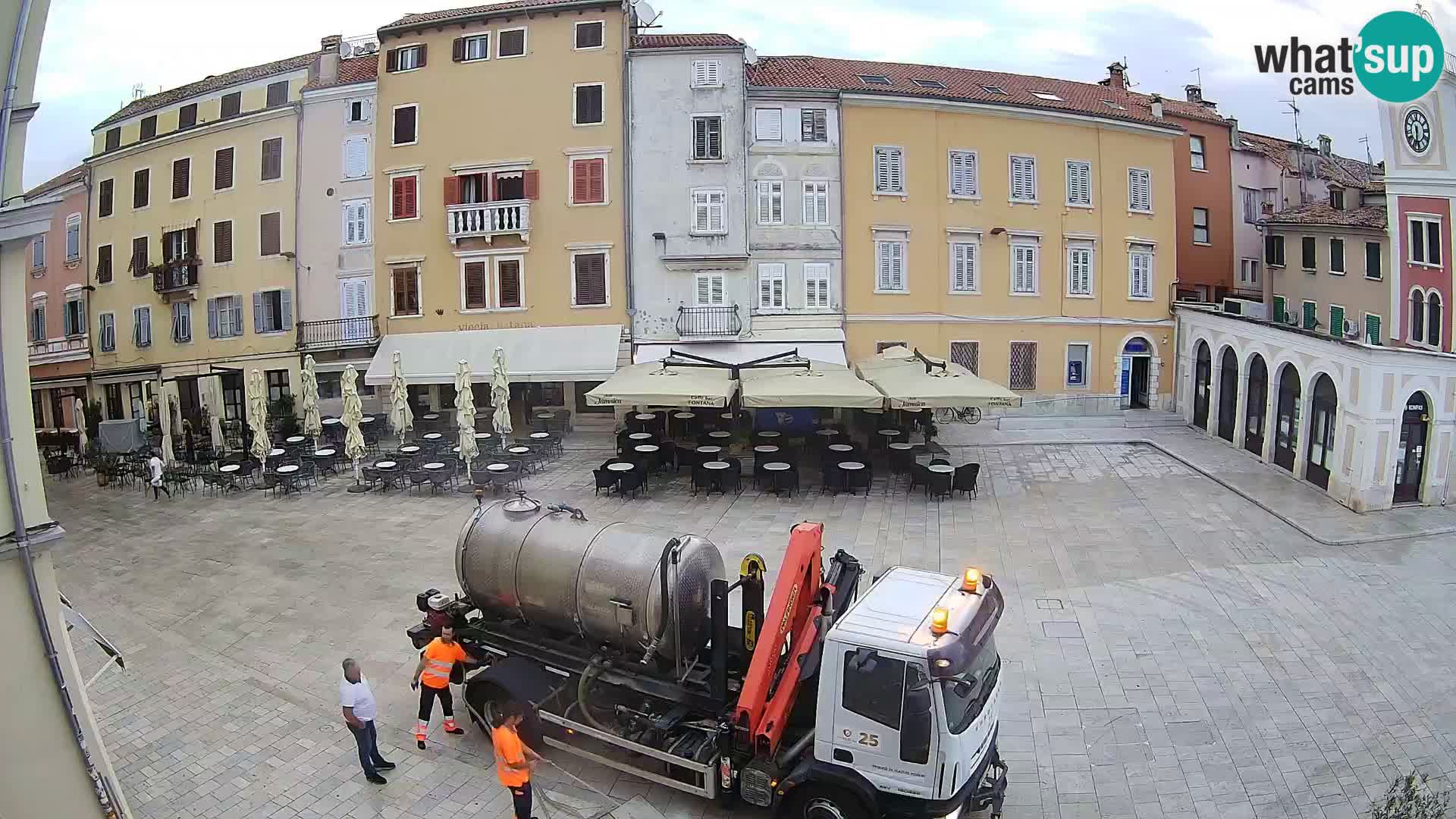 Webcam Rovinj Center – Plaza Principal