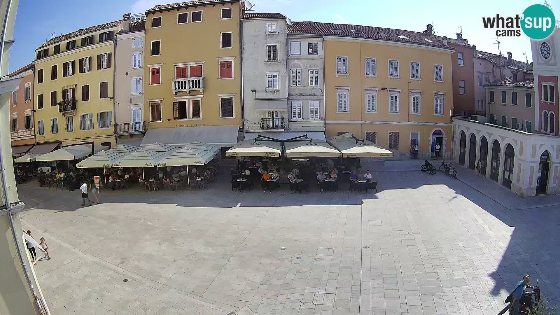 Webcam Rovinj Center – Plaza Principal