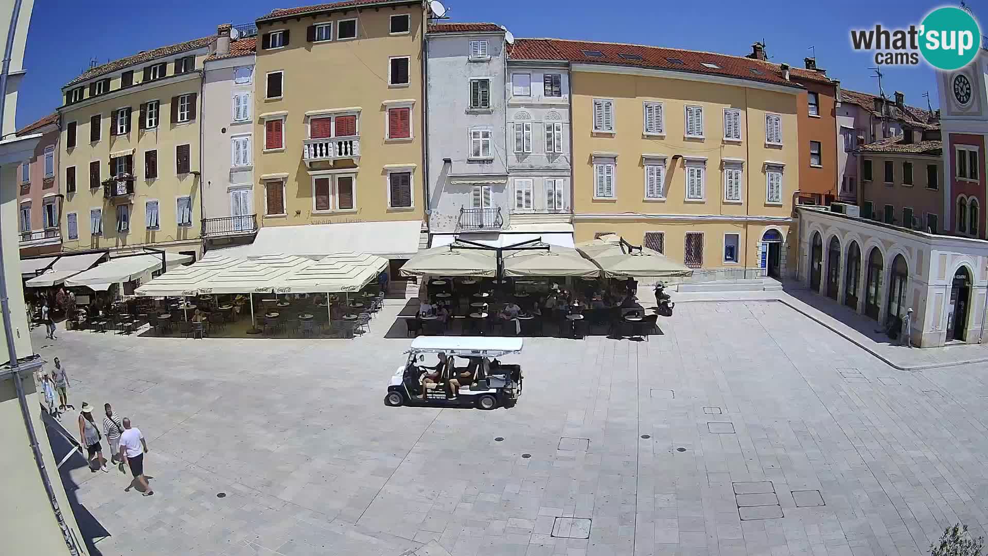 Webcam Rovinj Centre – Place Principale